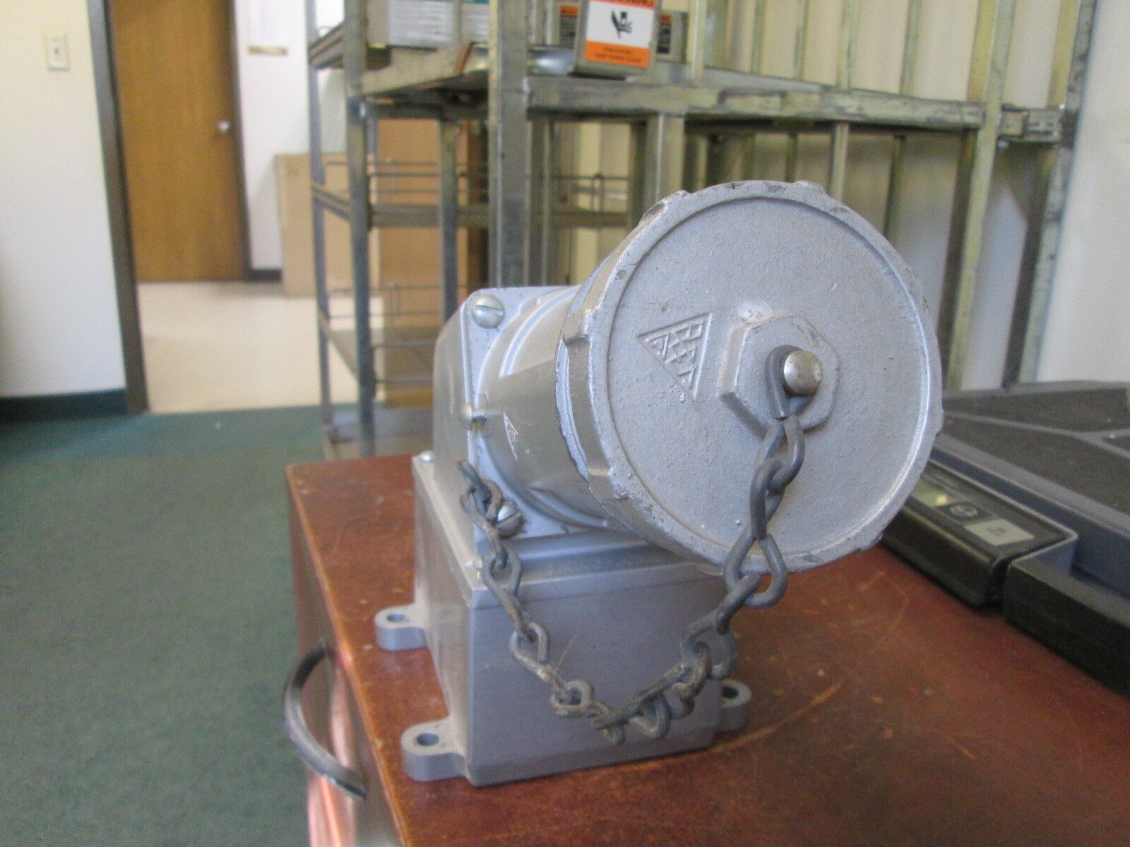 Russellstoll Receptacle w/Base 7428-78 60A 600V Used