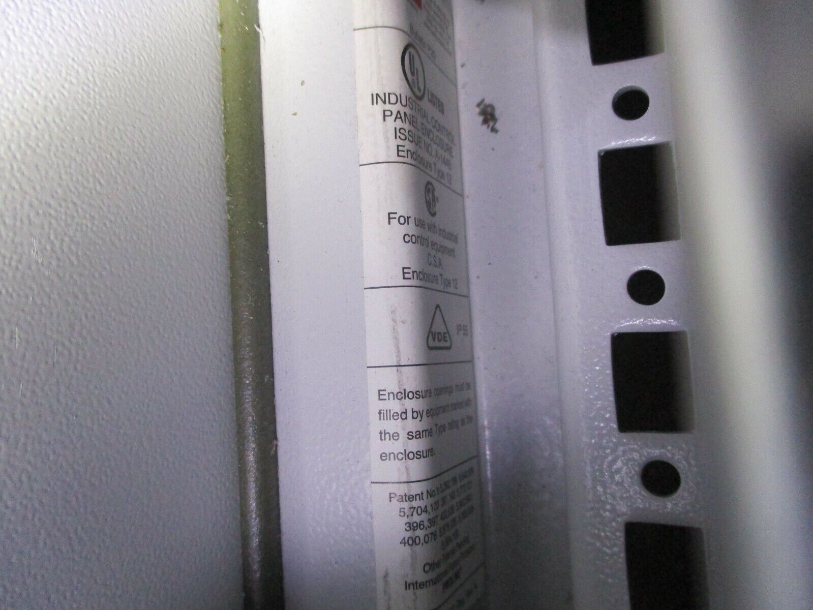 Hoffman Proline Custom Type 12 Enclosure PPOD1686 Size:1600mmx800mmx600mm Used