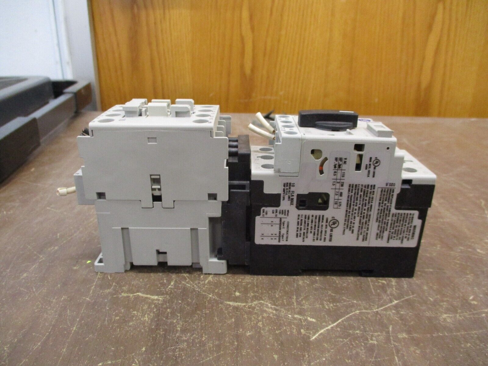 Allen-Bradley Starter 100-C12*10 / 140M-D8E-C10 120V Coil Trip: 6.3-10A Used