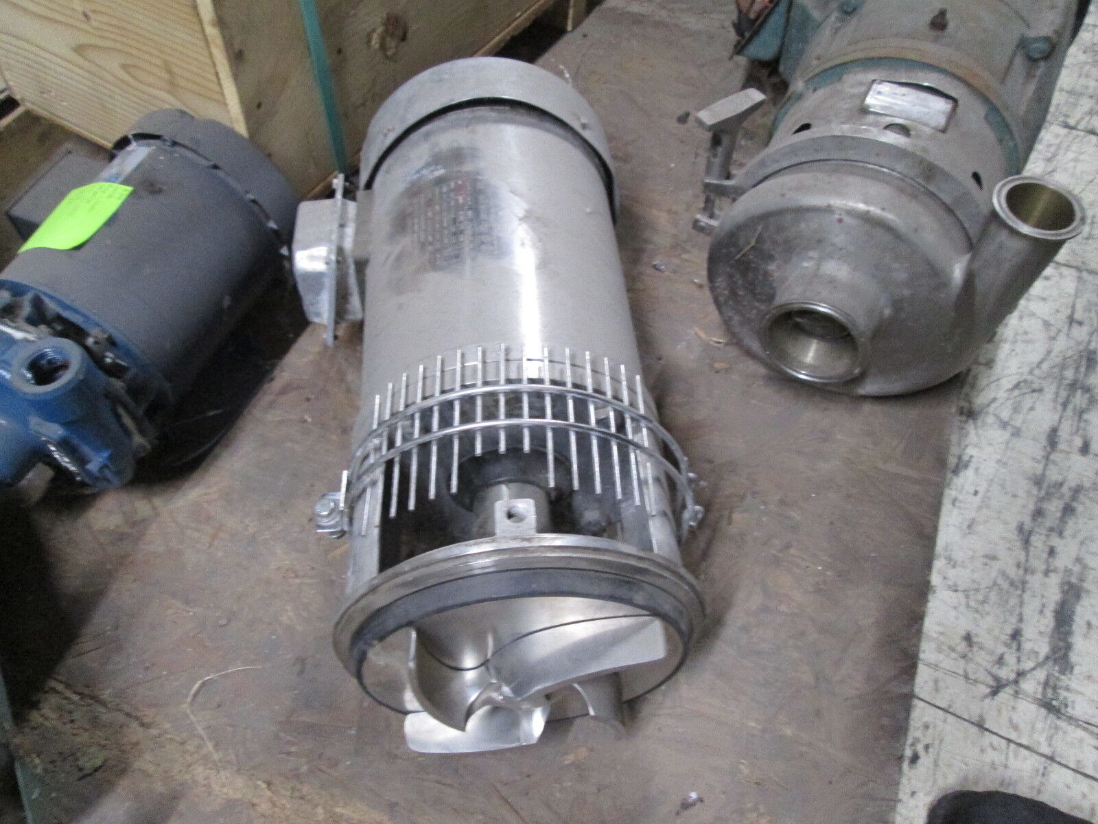 Waukesha C-Series Pump w/ Gator Stainless Steel Motor C-218 5HP 1765RPM Used