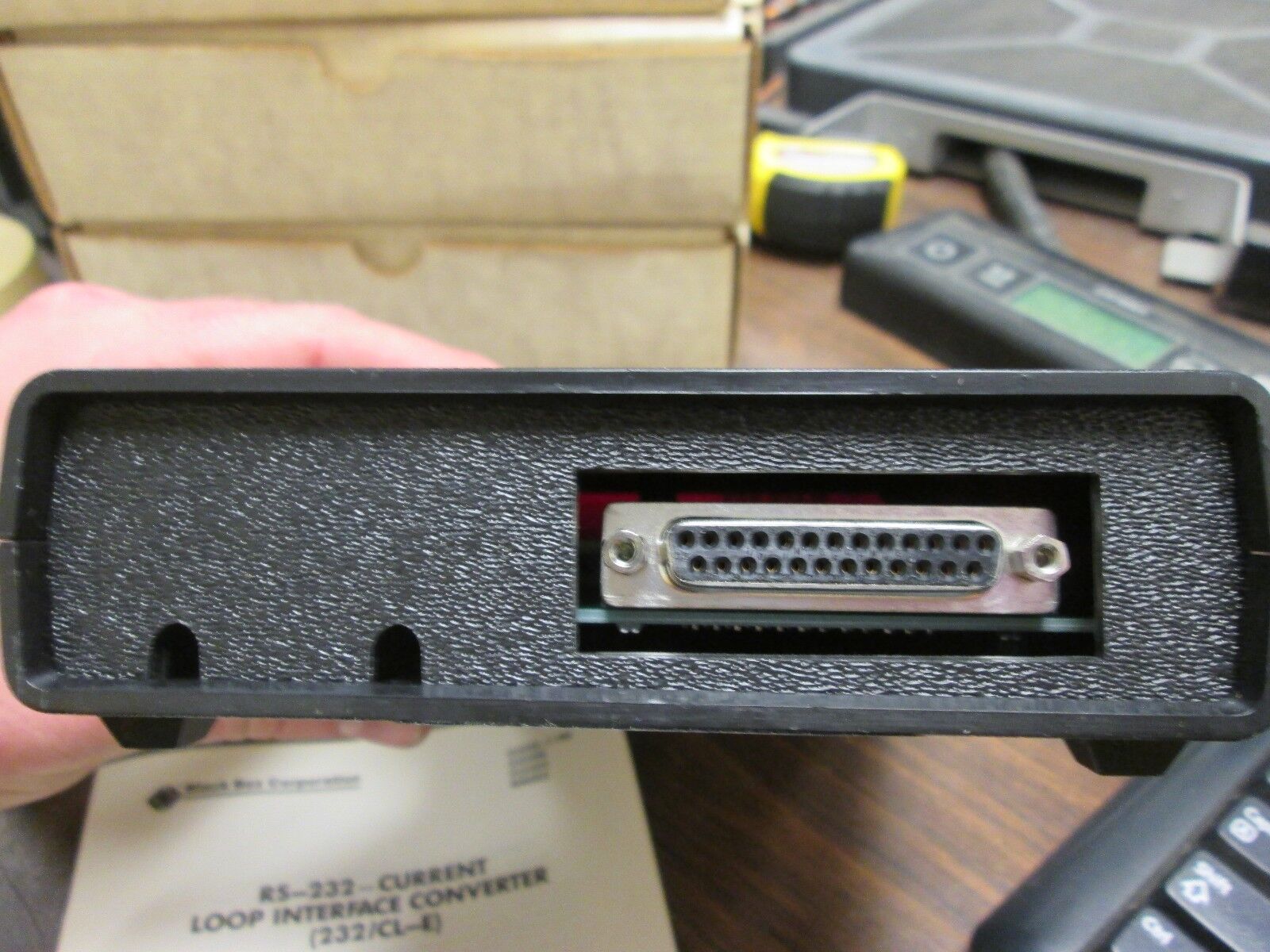 Black Box RS-232 Current Loop Interface Converter CL050 9600 bps New Surplus