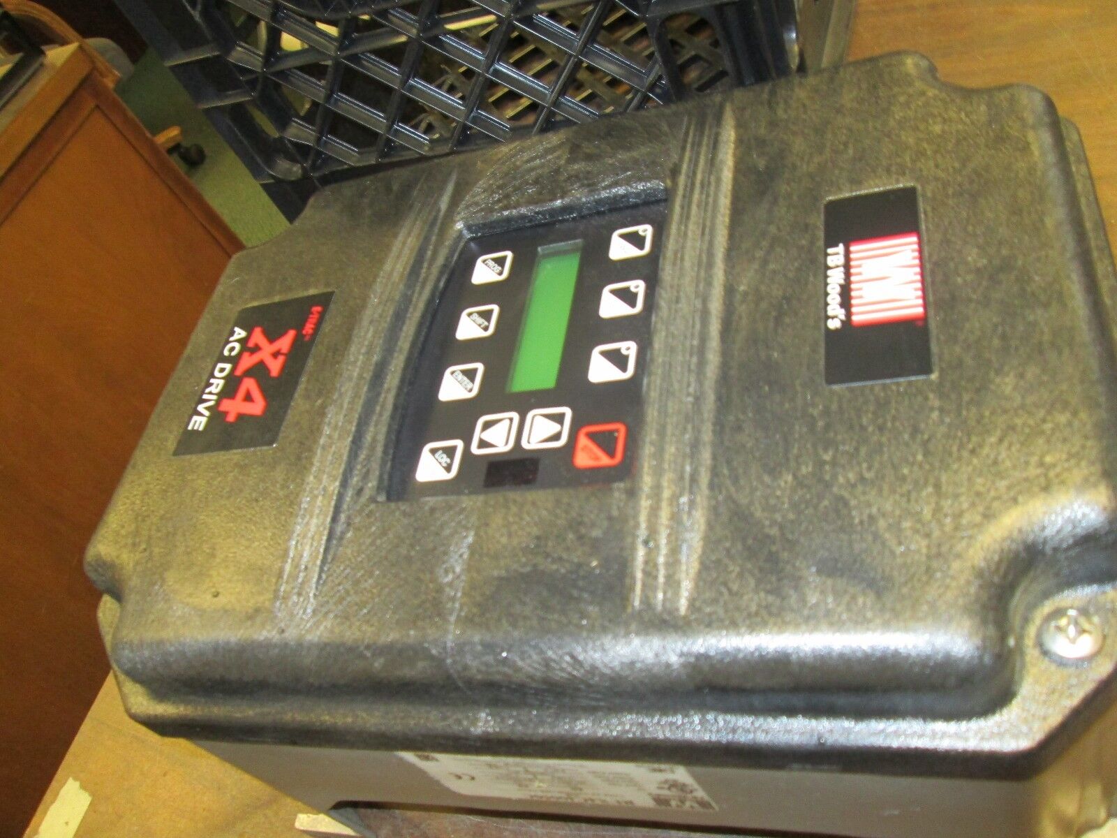 TB Woods X4 AC Drive RUX4C40050C 5HP Type 4X Used