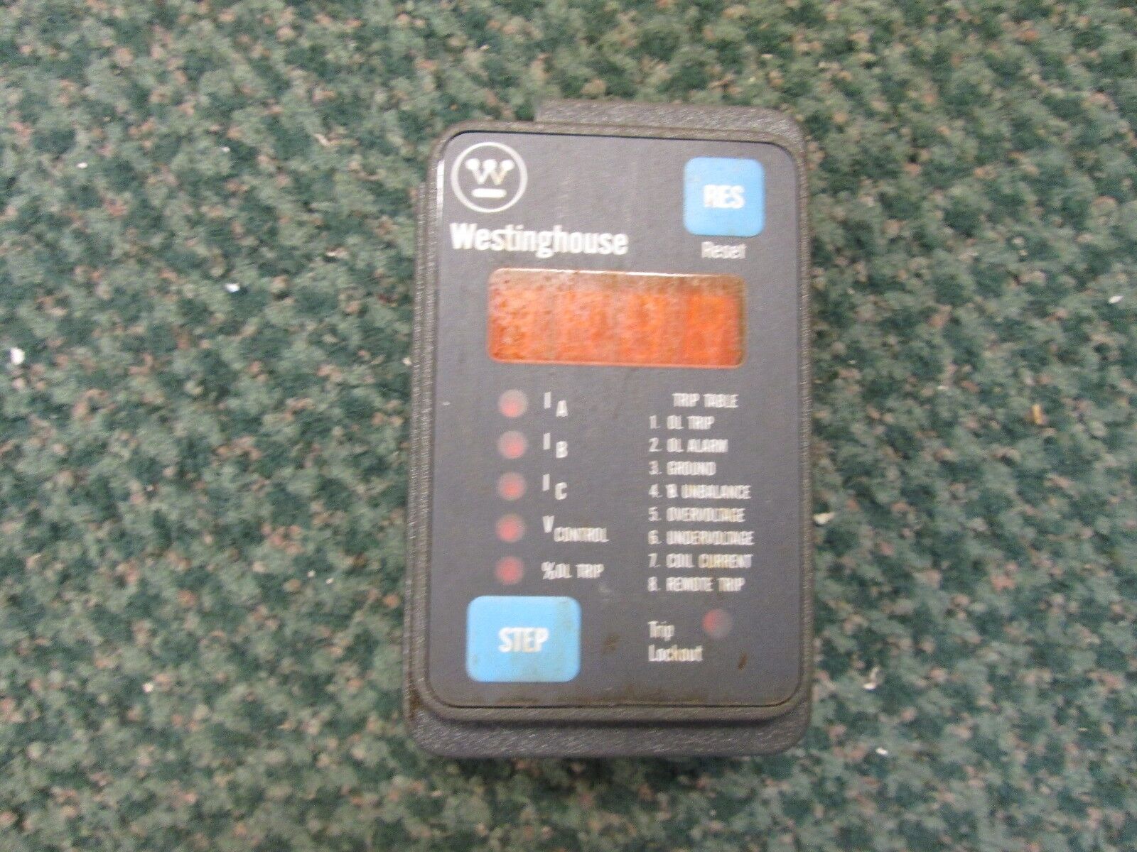 Westinghouse Advantage Starter Control Pad 9996014G01 T940609 Used