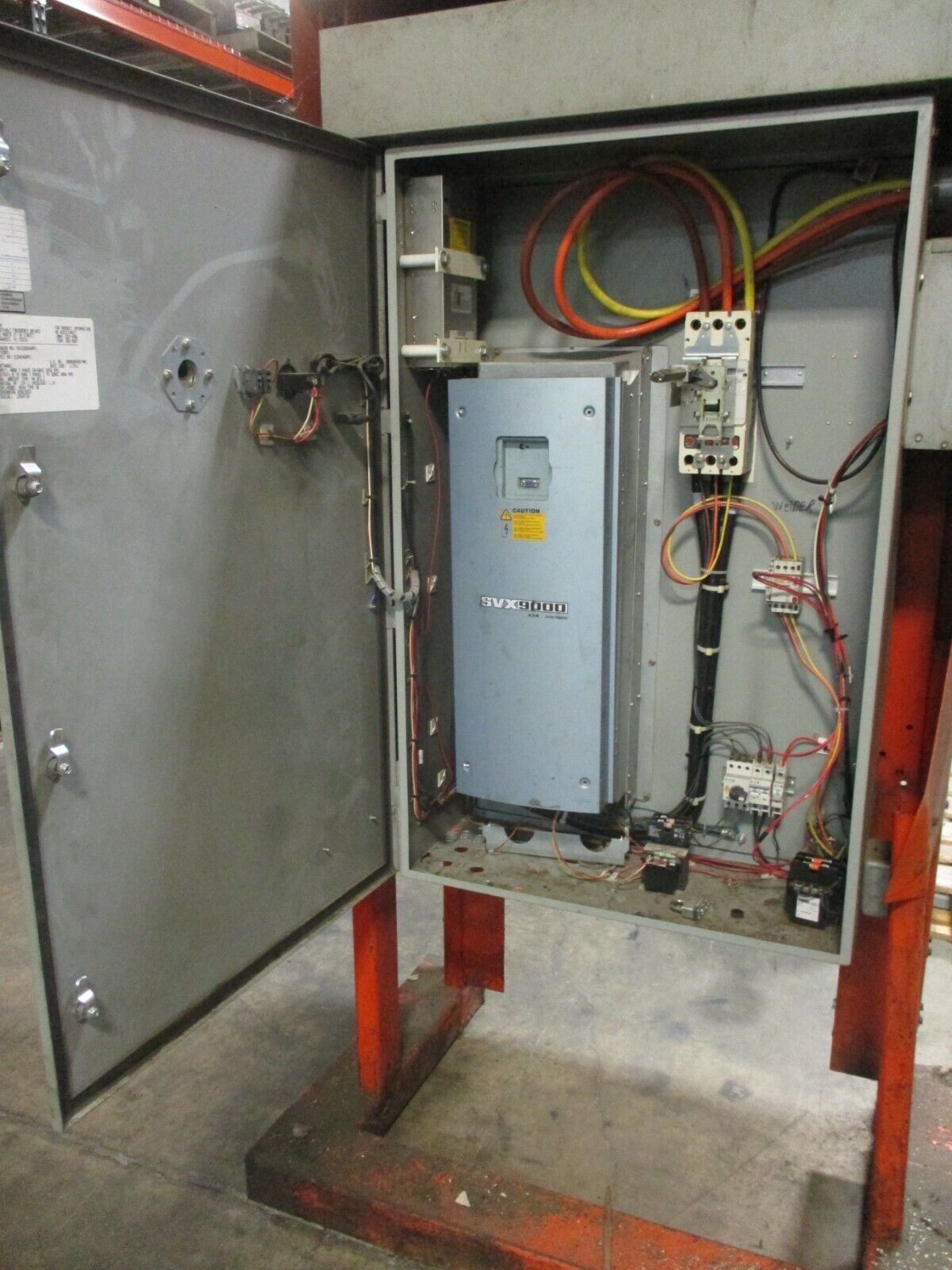 Eaton SVX9000 Nema 3R AC Drive SVX15034APP1 150HP 480V 3Ph Used