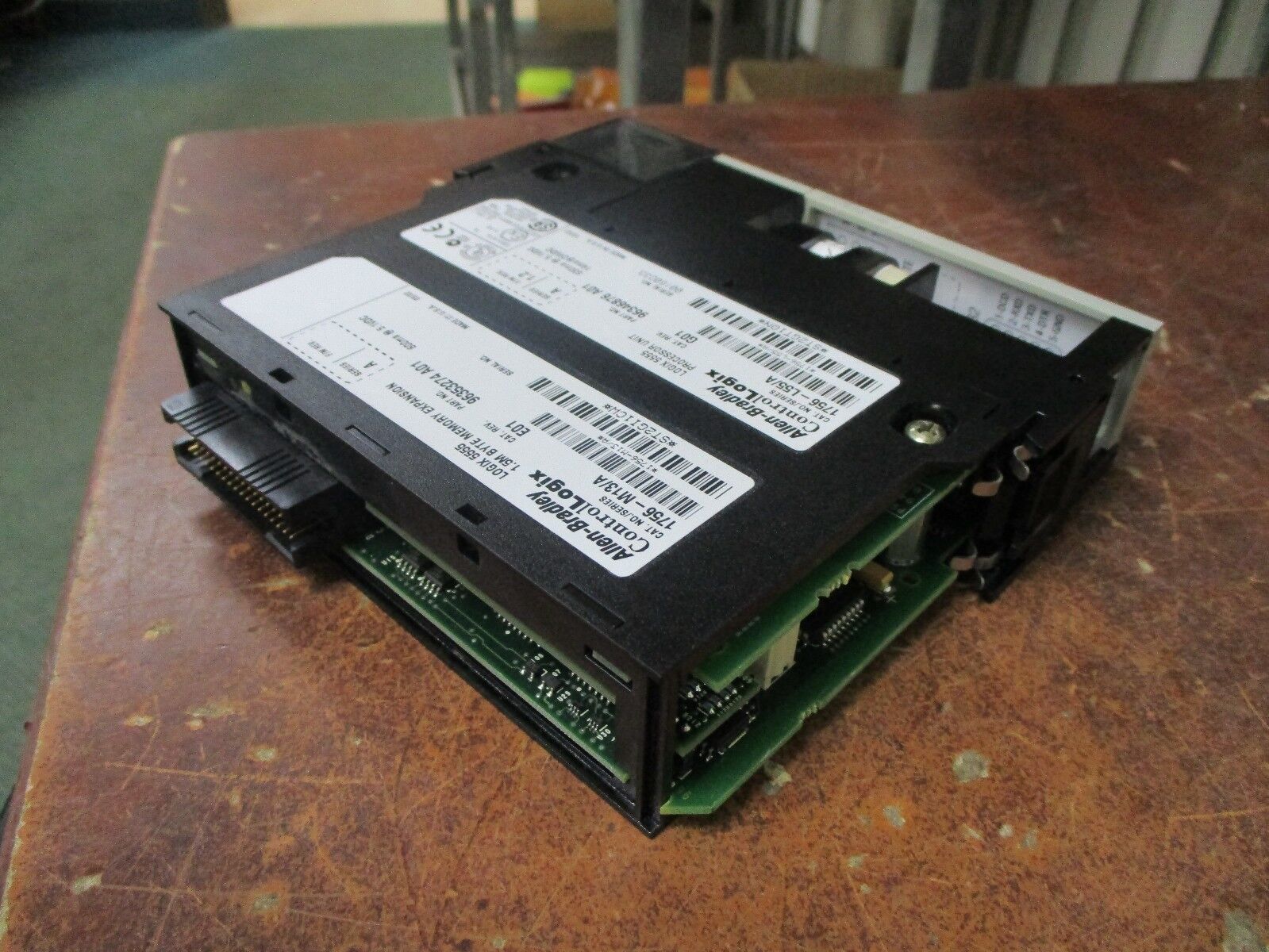 Allen-Bradley Logix 5555 Processor Unit & Memory Expansion 1756-M13/A 1756-L55/A