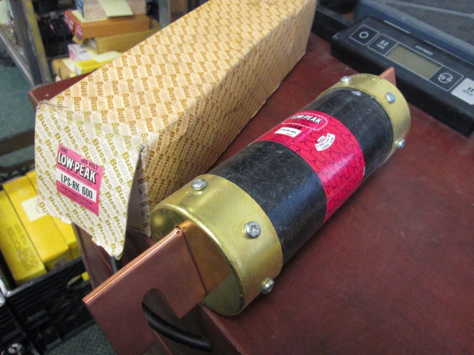 Buss Low-Peak Fuse LPS-RK 600 600V 600A New Surplus