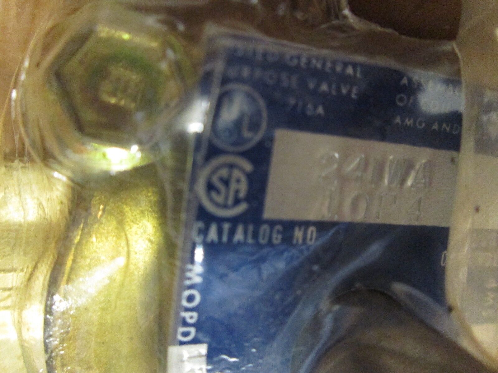 Alco Valve 241WA 10P4 New Surplus