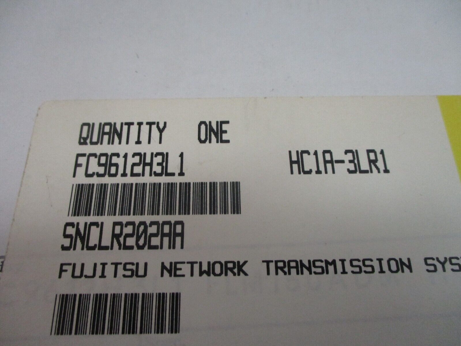 Fujitsu HS Channel Unit SNCLR202AA FC9612H3L1 / HC1A-3LR1 New Surplus