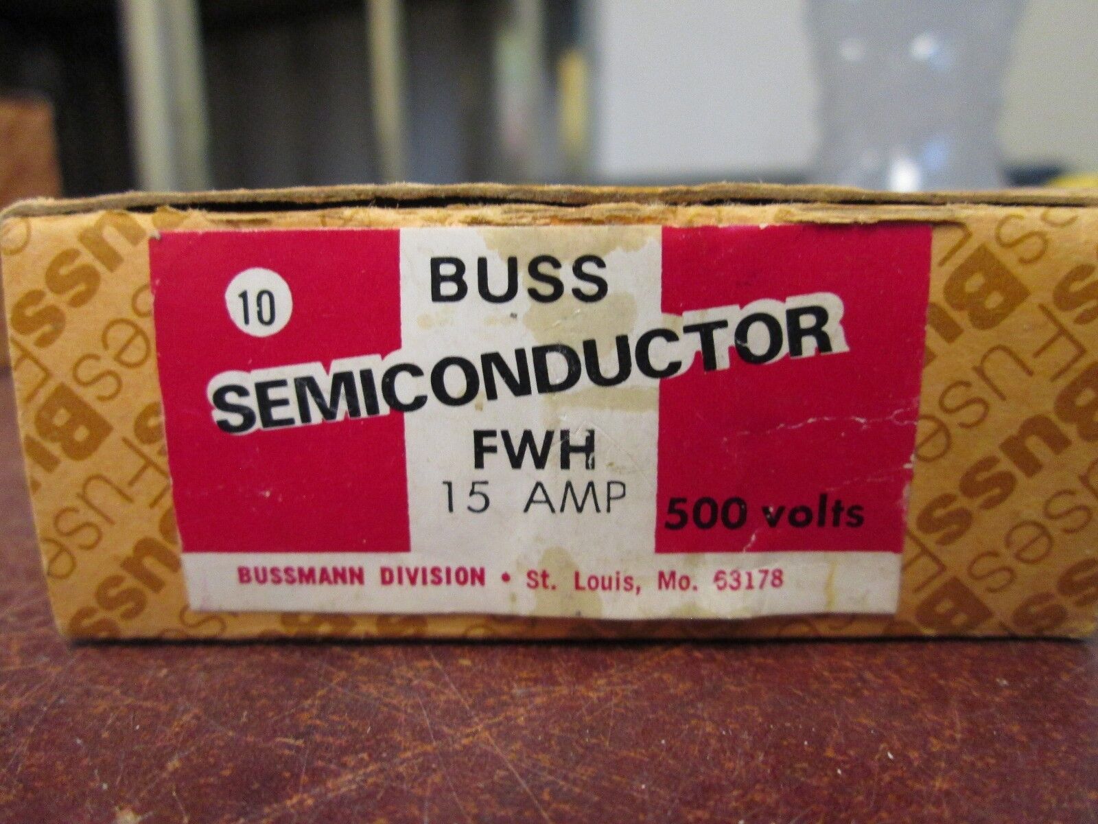 Buss Fuse FWH-15 500V 15A *Box of 7* New Surplus