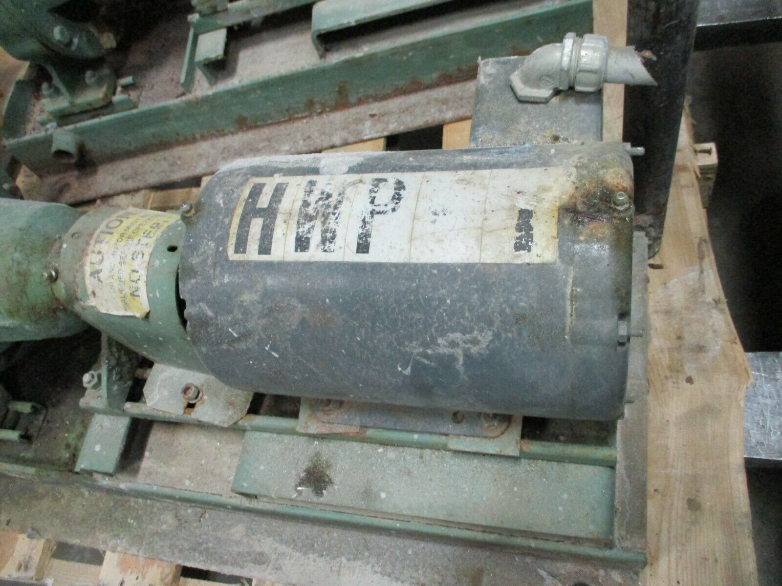 Taco Pump FE1208E2C1E2L0A 2HP 1750RPM 55ft Head 48GPM Used