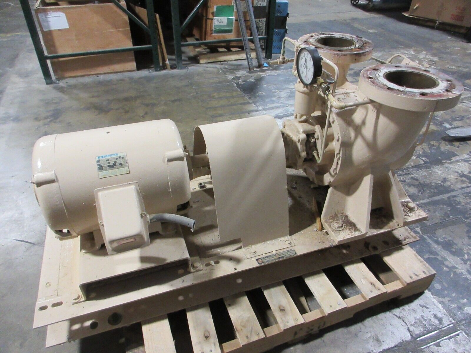 Bell & Gossett 6X6X12 Pump VSC-S 10-3/4 BFW RHR Q62901 540GPM 30HP 1750RPM Used