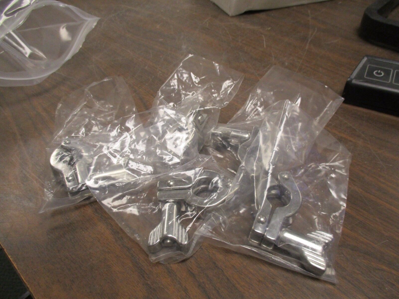 Misc. Brand Stainless Steel Tri-Clover Sanitary/Dairy Clamp Size: ½" *Lot of 5*