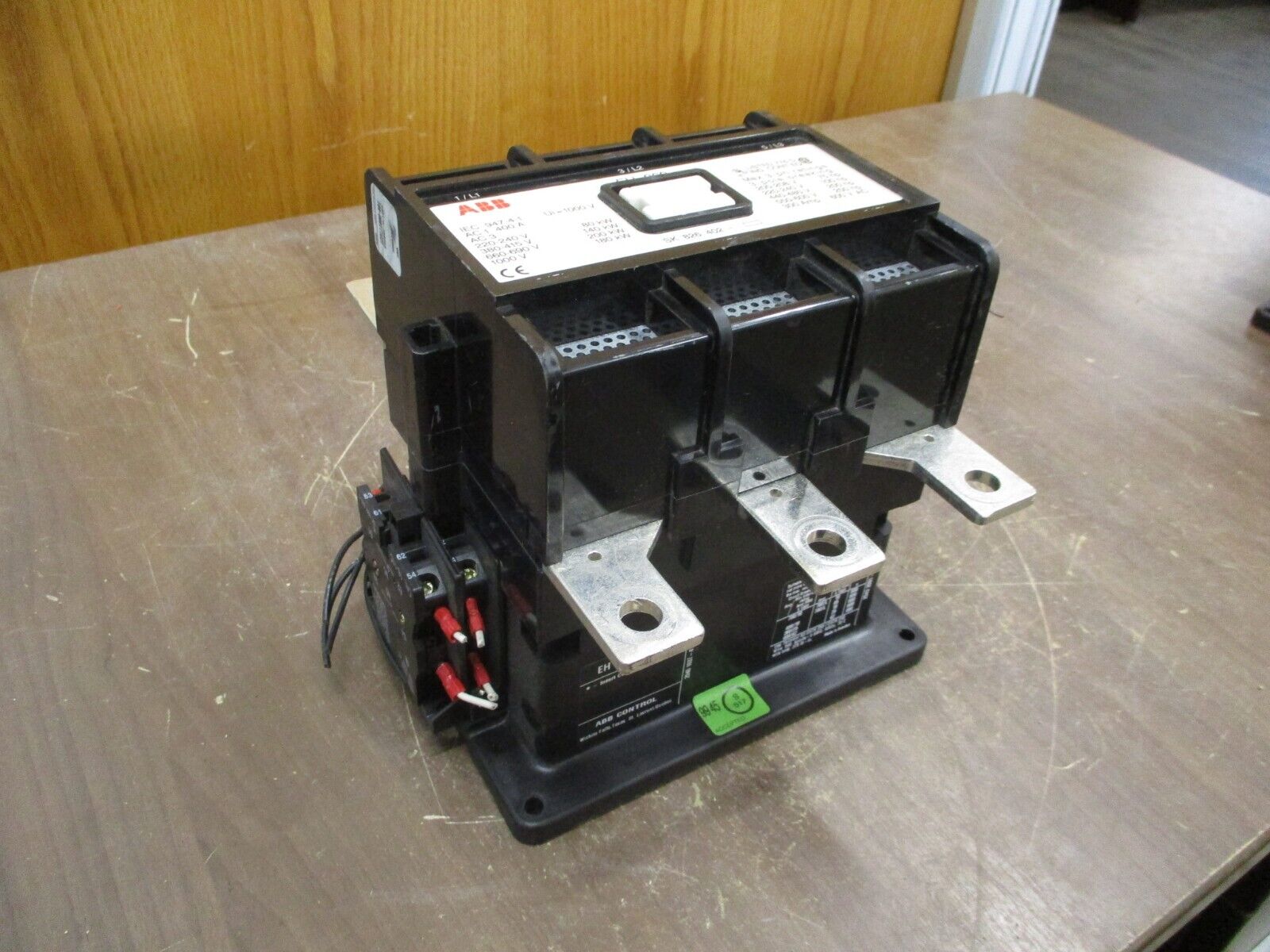 ABB Contactor EH 260 24VDC Coil 300A 600V 3P Used