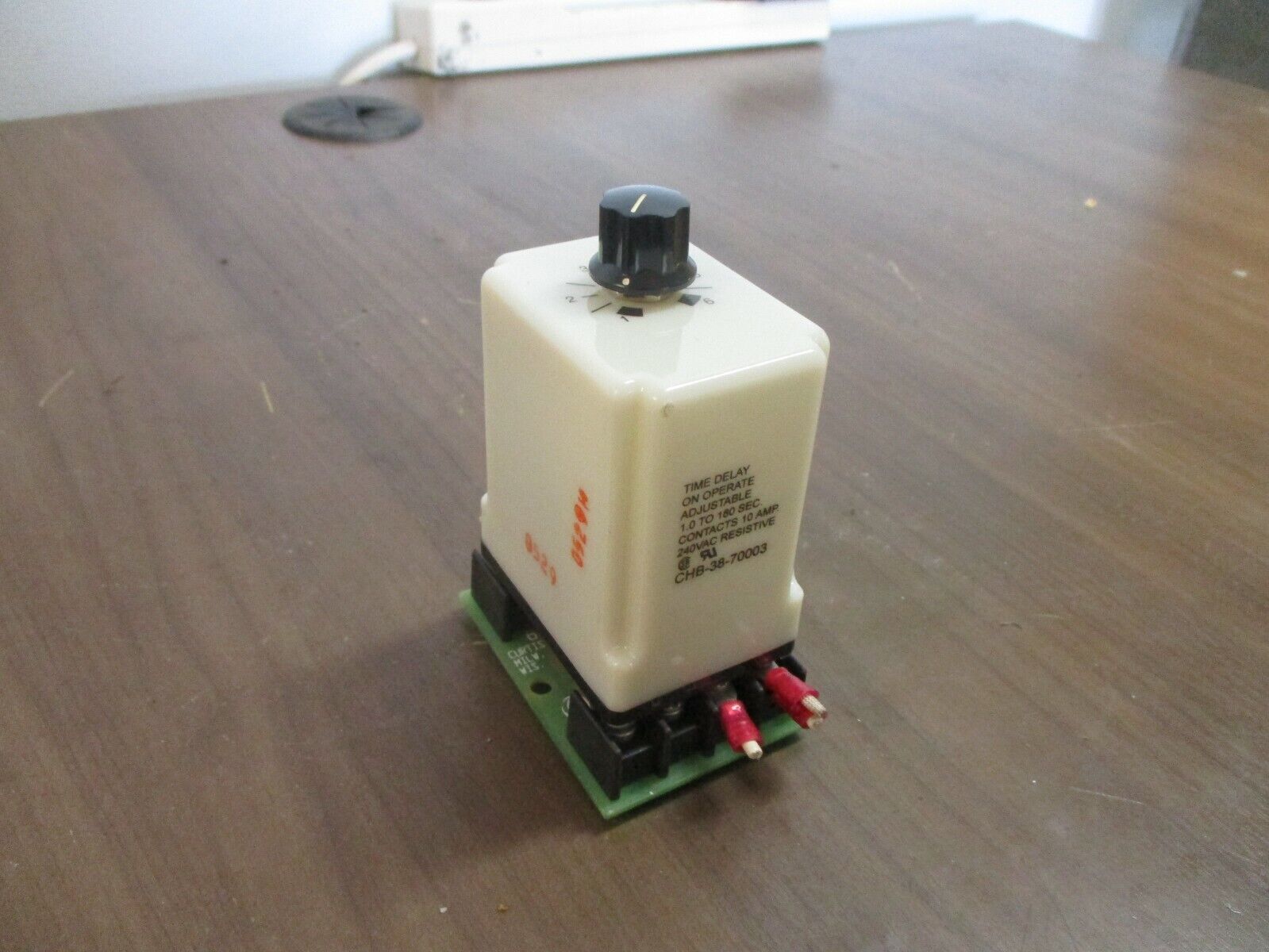 Potter & Brumfield Time Delay Relay CHB-38-70003 Range: 1.0-180 Sec Used