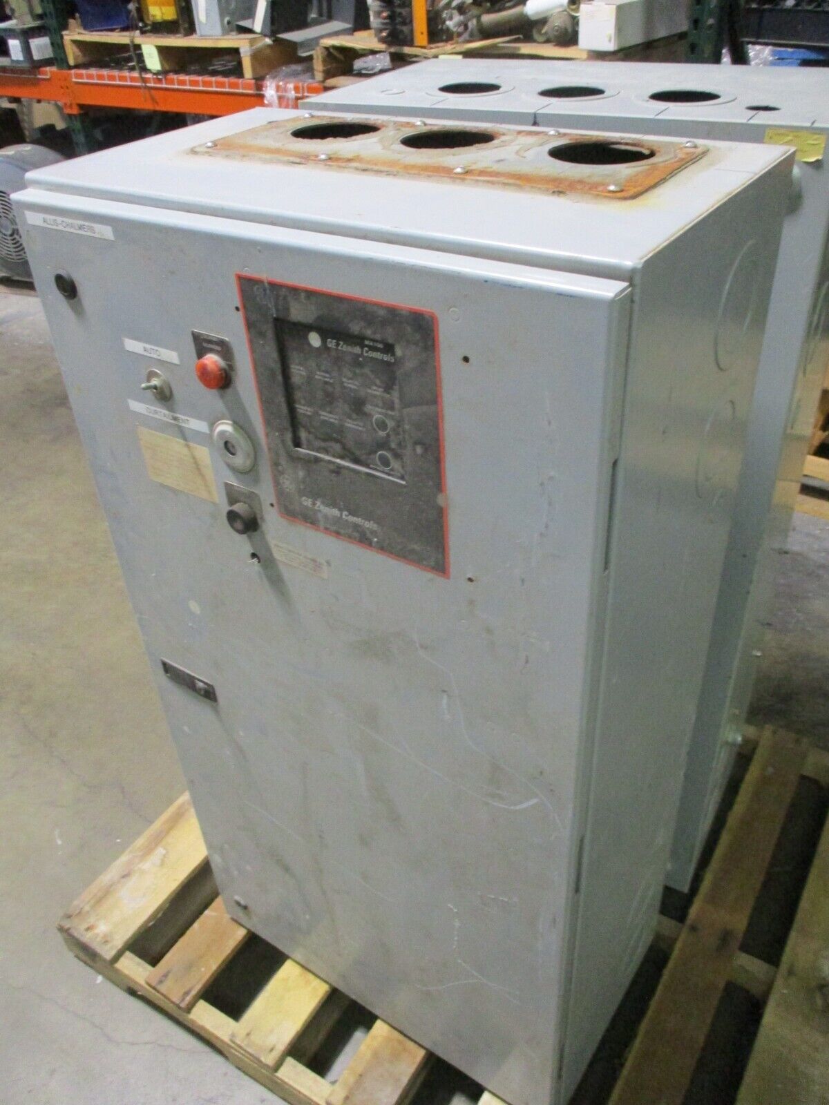 GE Zenith MX100 Automatic Transfer Switch ZTG2K40EC-5 400A 480V 3Ph 60Hz Used