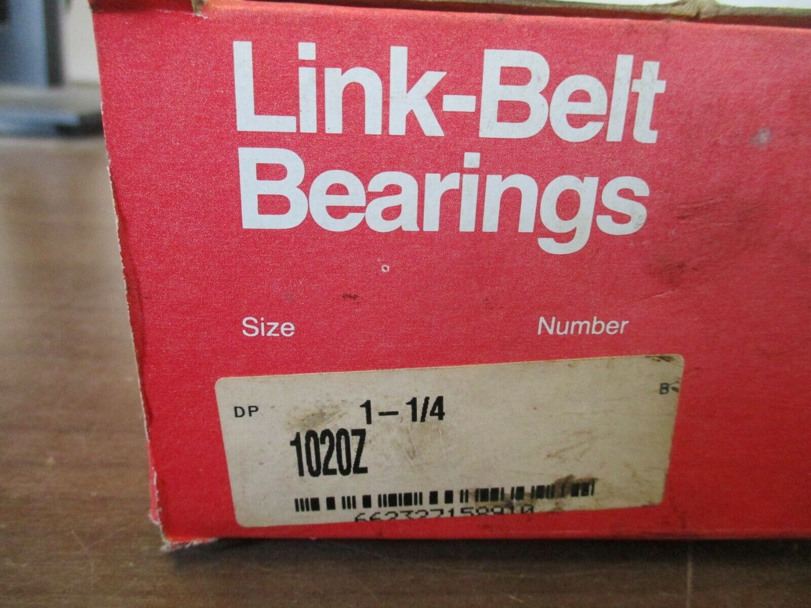 Link-Belt Pillow Block Bearing 1020Z 1-1/4" New Surplus