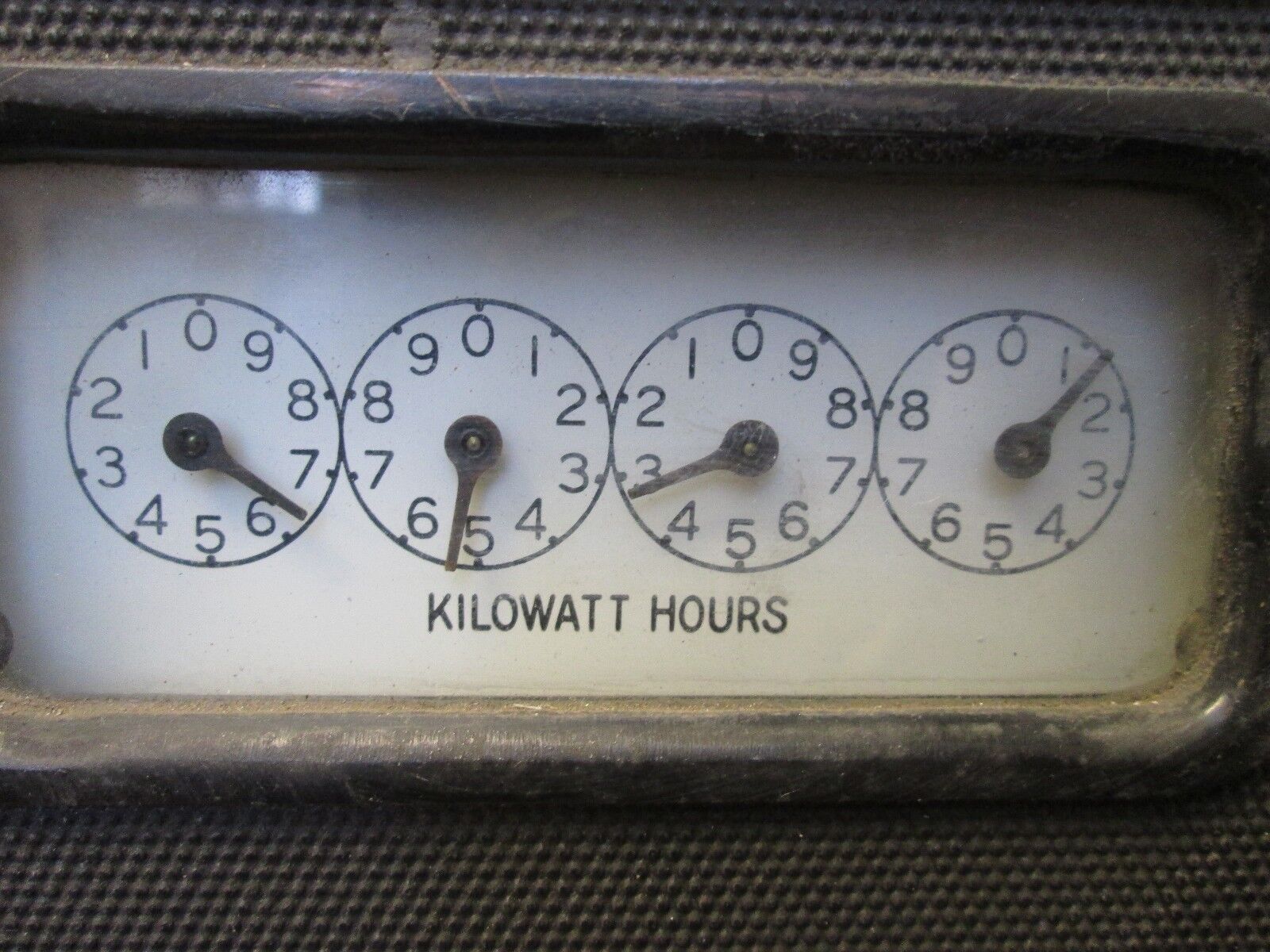 GE Polyphase Watthour Meter DS-6 12828065 25A 220V 60Hz 3W,2Ph; 4W,2Ph; 3W,3Ph