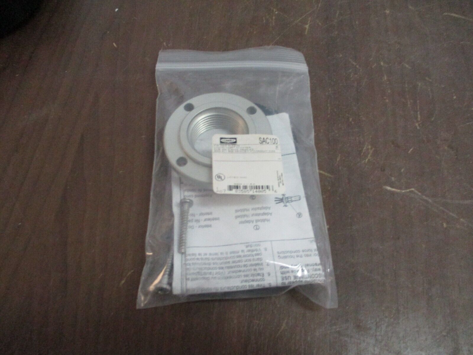 Hubbell Liquid-Tight Adapter SAC100 For: 30A 5W All 60A 1" Conduit Size