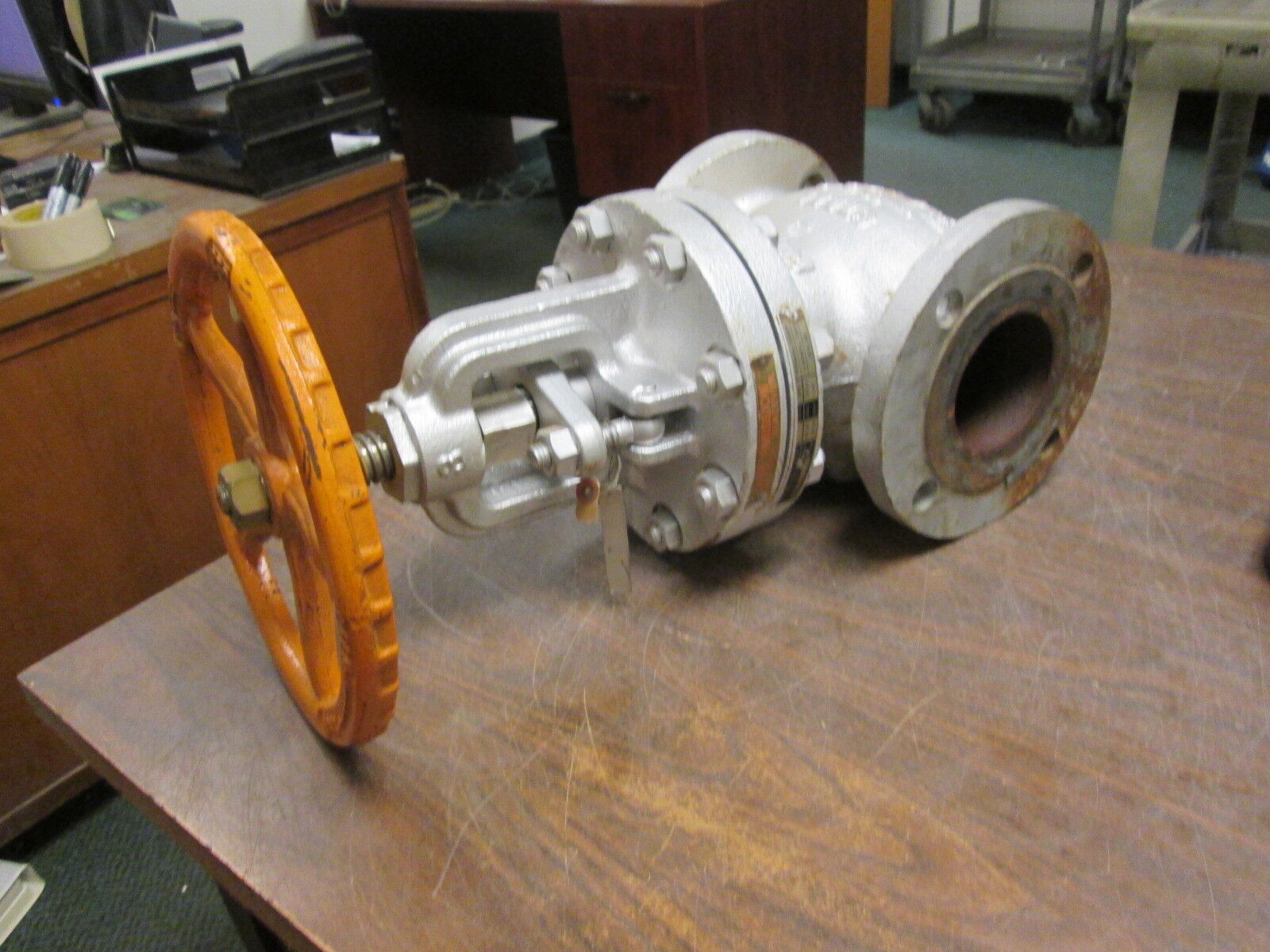 Kitz Globe Valve 150SCJS Size 3 Body:WCB Stem:CR13 Disc:CR13 Seat:HF Used