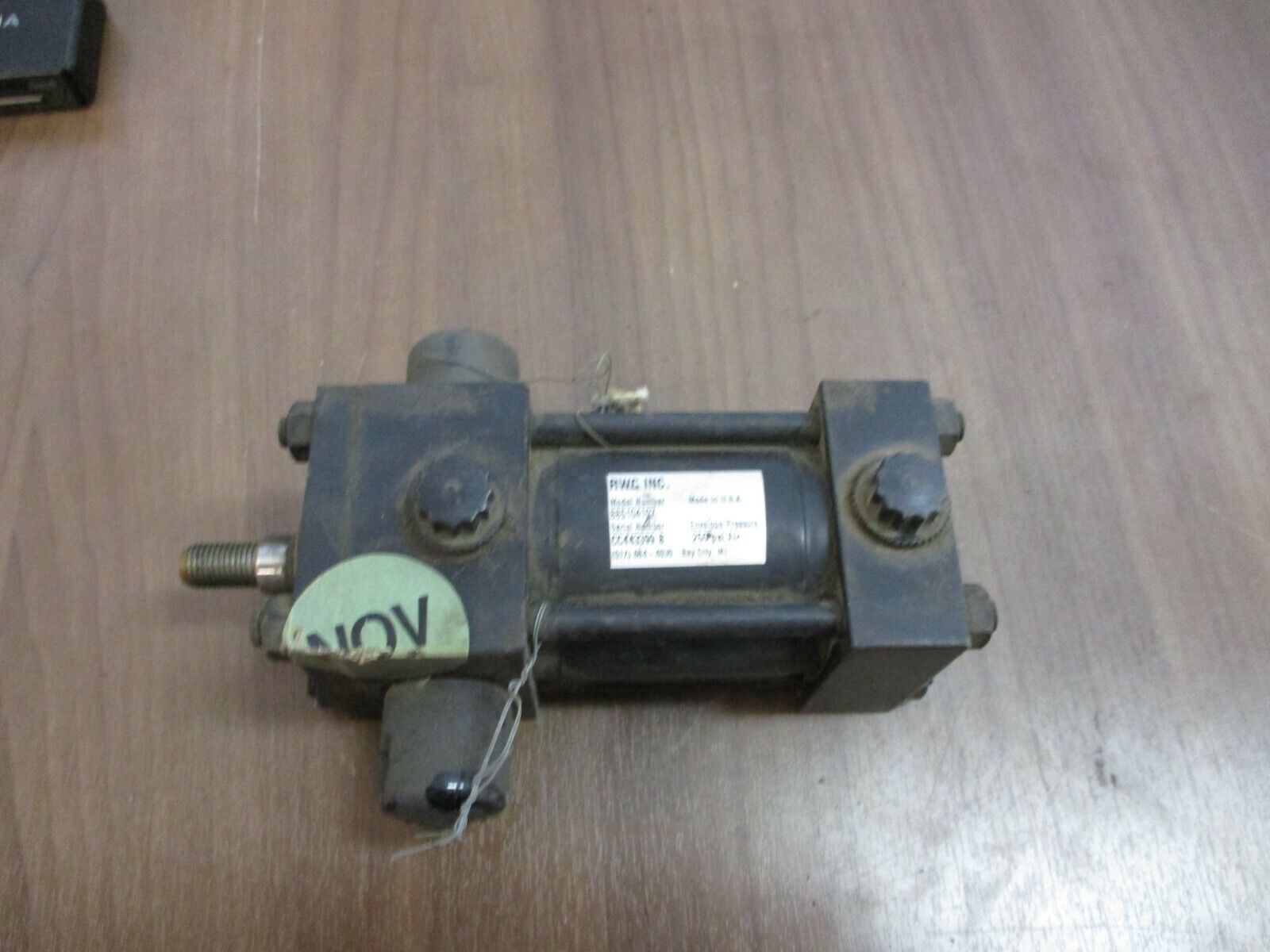 RWC Air Cylinder 885104107 250 PSI Used