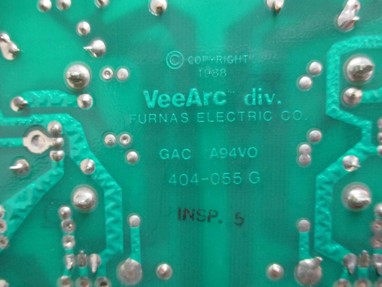 Vee-Arc Base Driver Board 930-136 Used