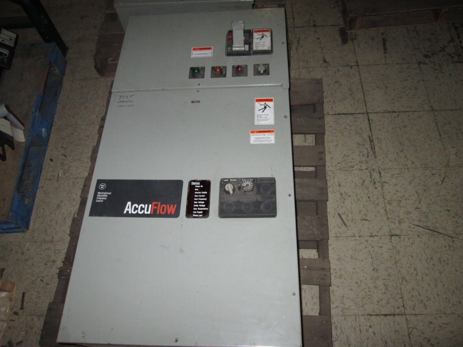Westinghouse AccuFlow AC Drive w/ Bypass AFT252-20359 25HP Inputs Outputs Used