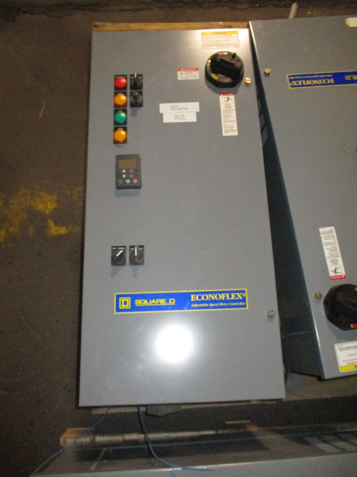Square D Econoflex Altivar AC Drive w/ Bypass 8839 58EGG4VY Ser. A 7.5HP 3Ph