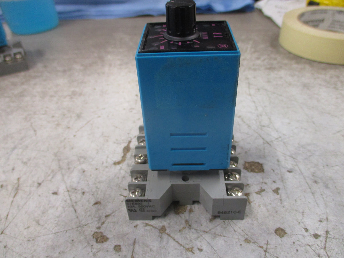 Westinghouse Timer TRF 2P 120VAC 10A Used