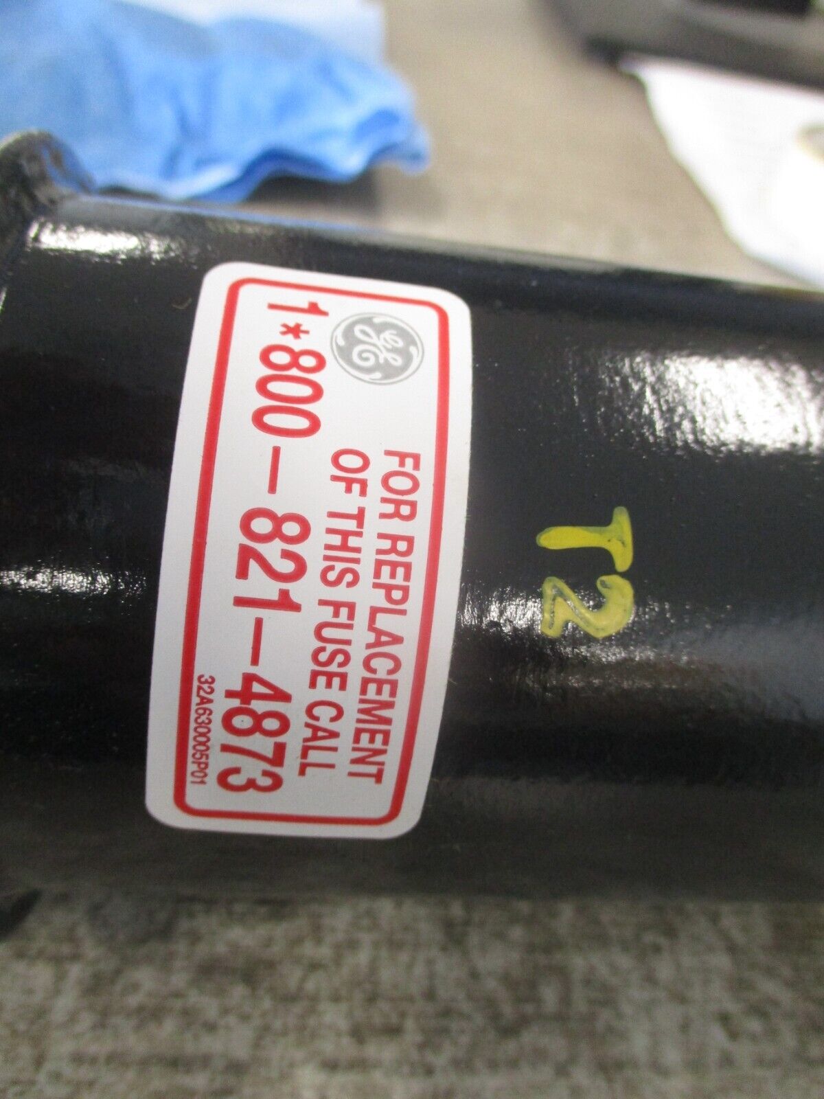 GE Type EJ 0-1D Fuse 9F60 FMH015 15E 15.5kV 60Hz Used