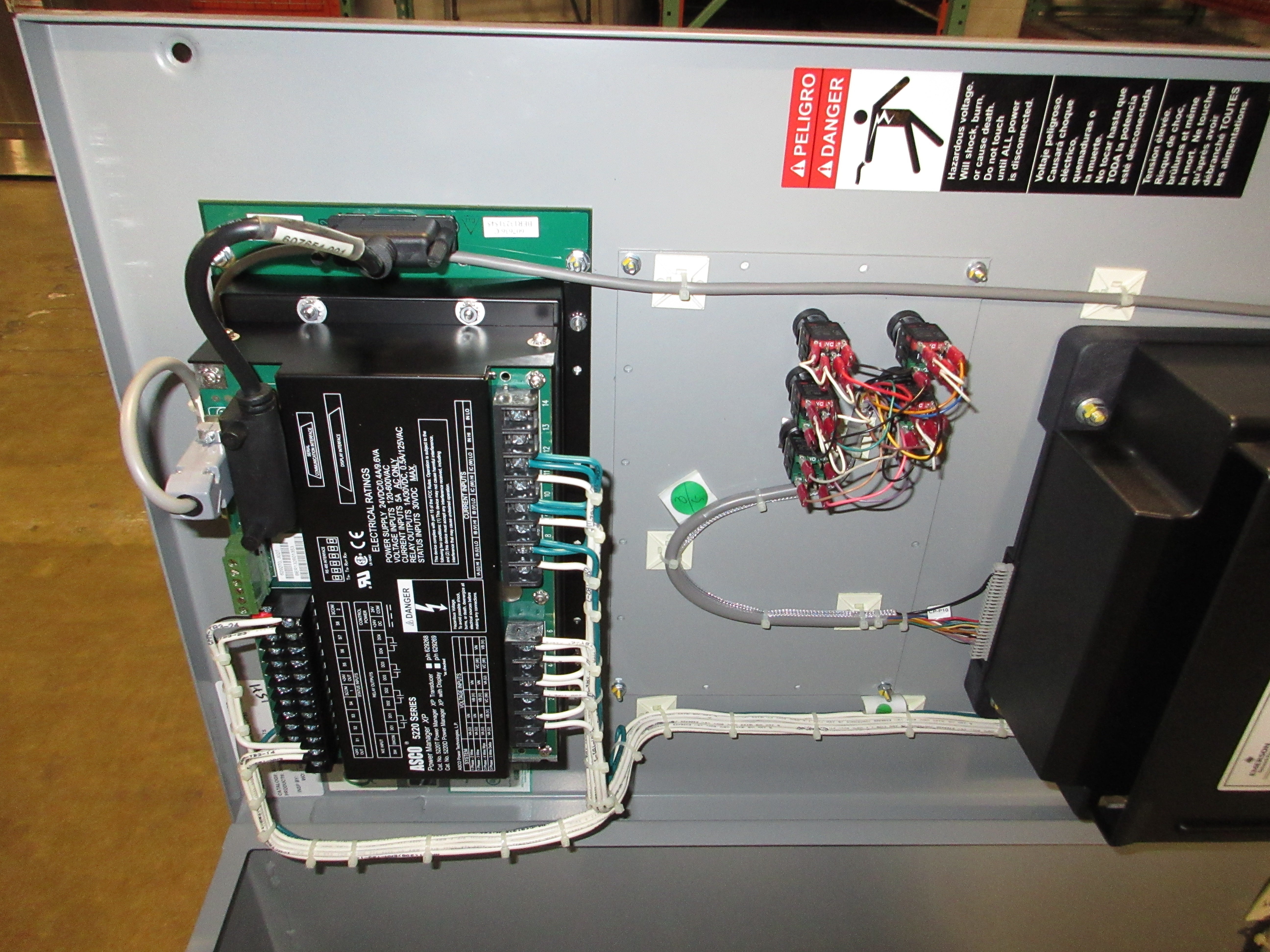 Emerson ASCO 7000 Series Automatic Transfer Switch D07ATSB30150C5XC 150A 208V