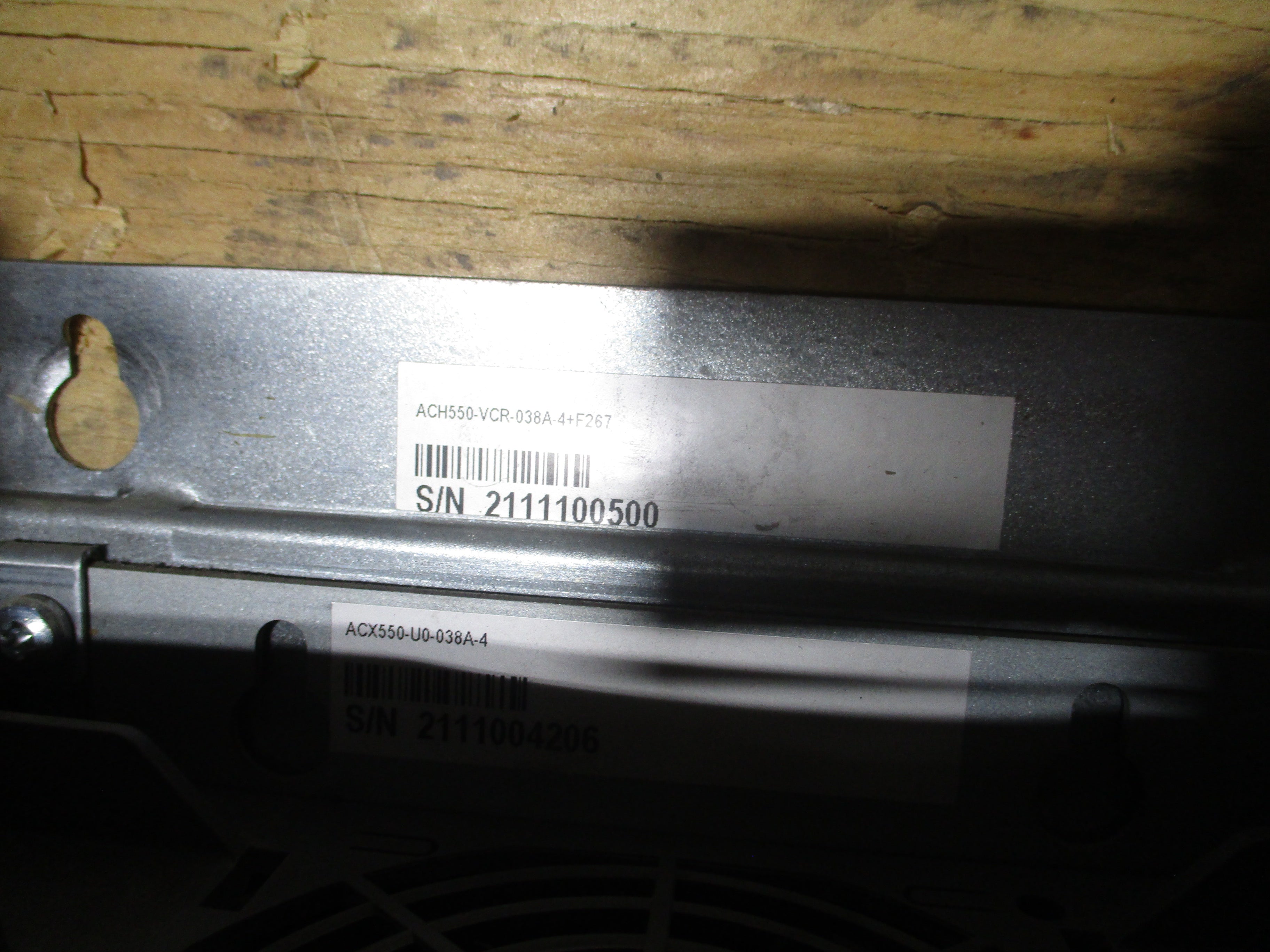 ABB ACH550 AC Drive W/Bypass ACH550-VCR-038A-4+F267 25HP 3Ph Input: 3PH 48-63Hz