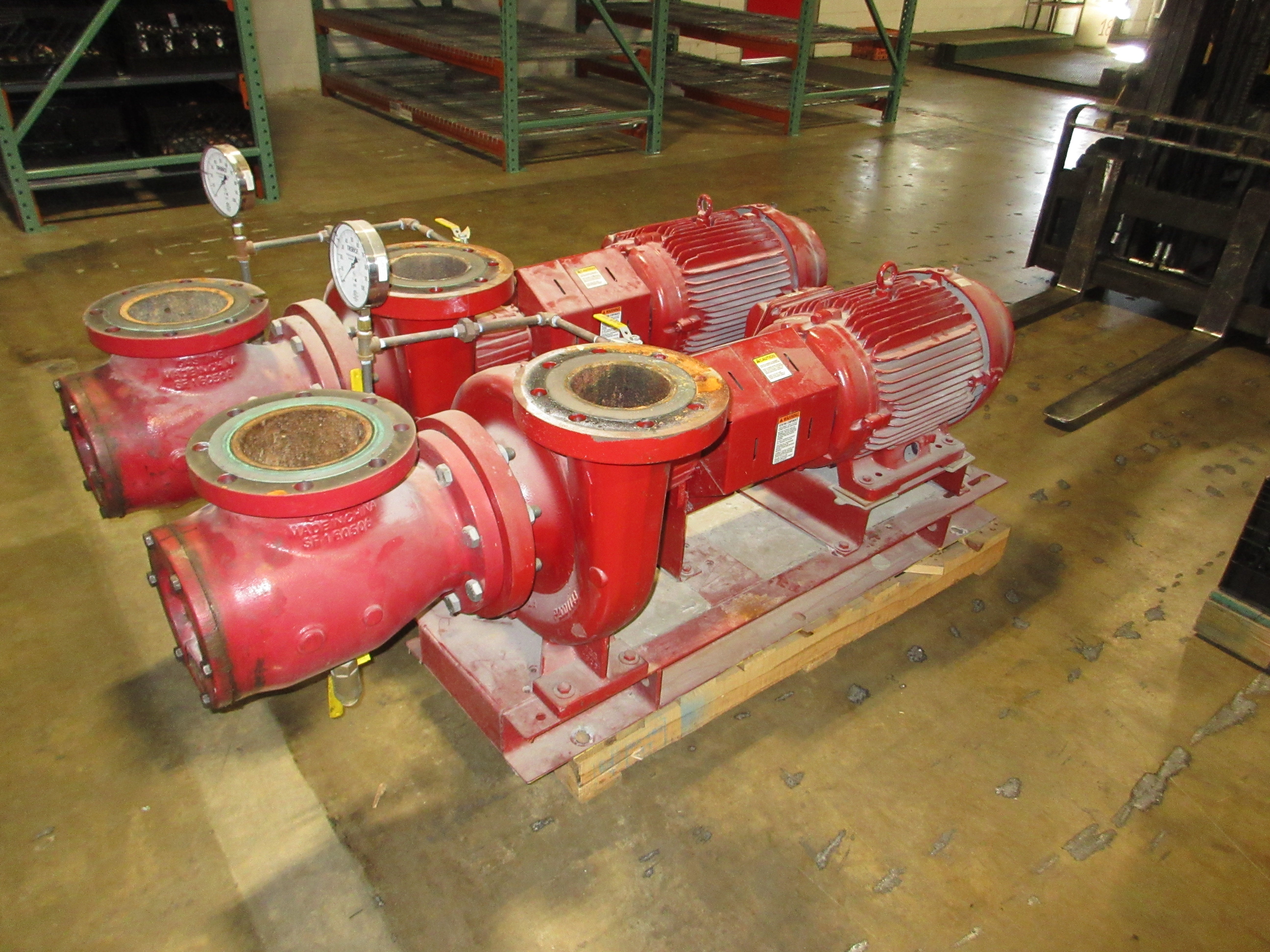 Bell & Gossett e-1510 Pump e-1510 SSF 10.625 5EB 30HP 1800RPM 105FT Head 750GPM