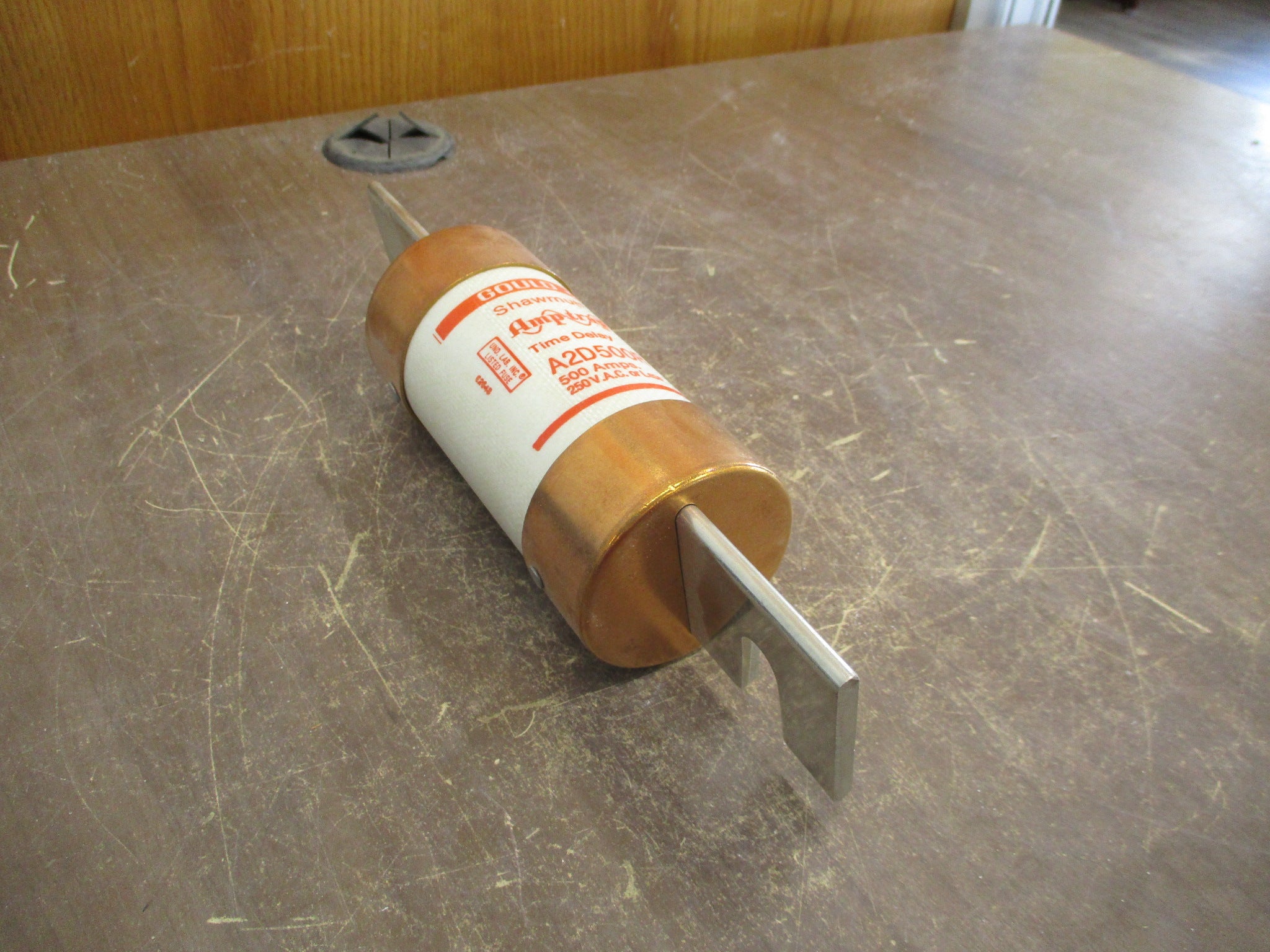 Gould Shawmut Amp-Trap II Fuse A2D500R 500A 250V New Surplus