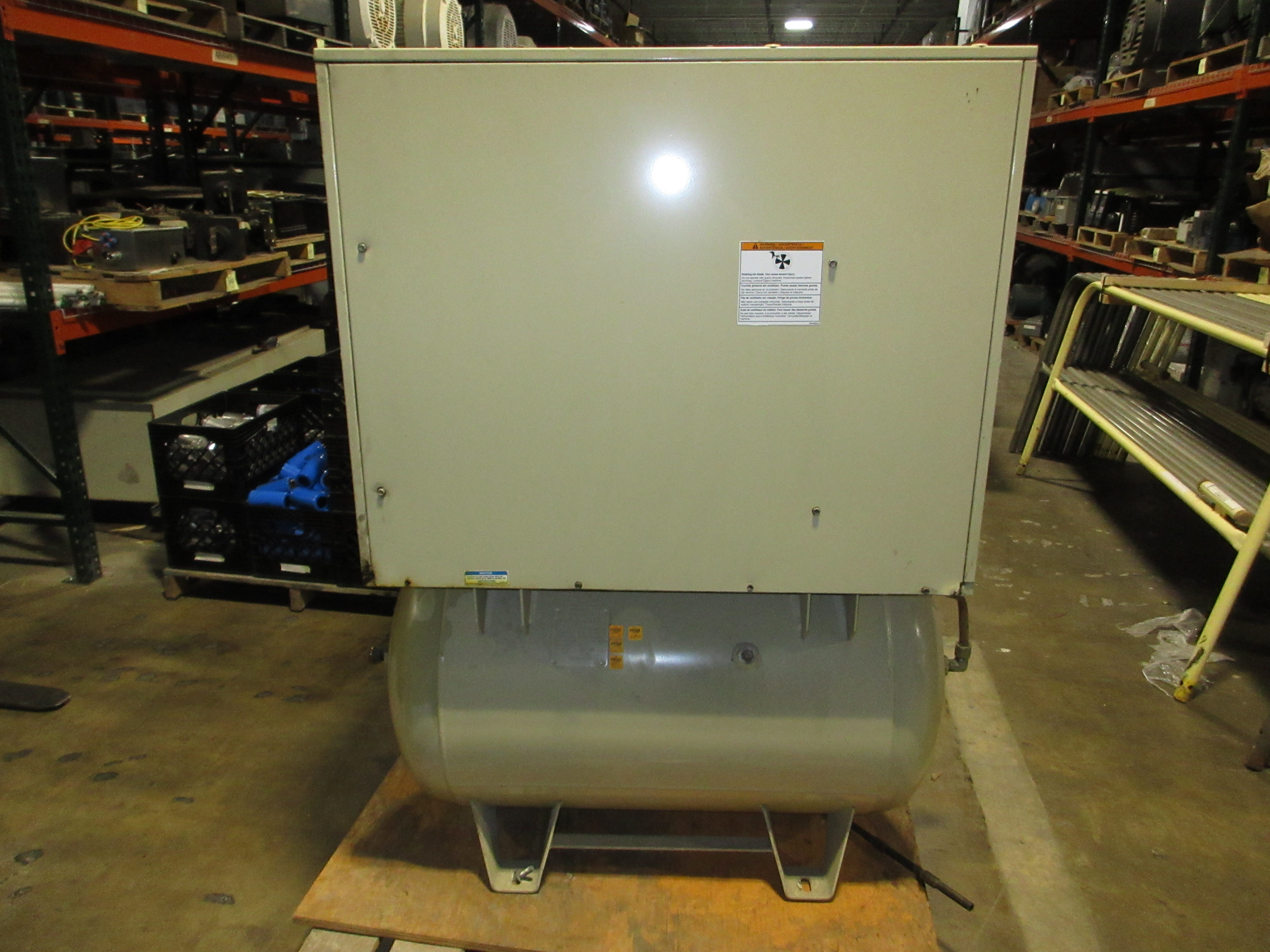 Ingersoll Rand Rotary Screw Air Compressor UP6-15c-125 55CFM 6250RPM 3Ph Used