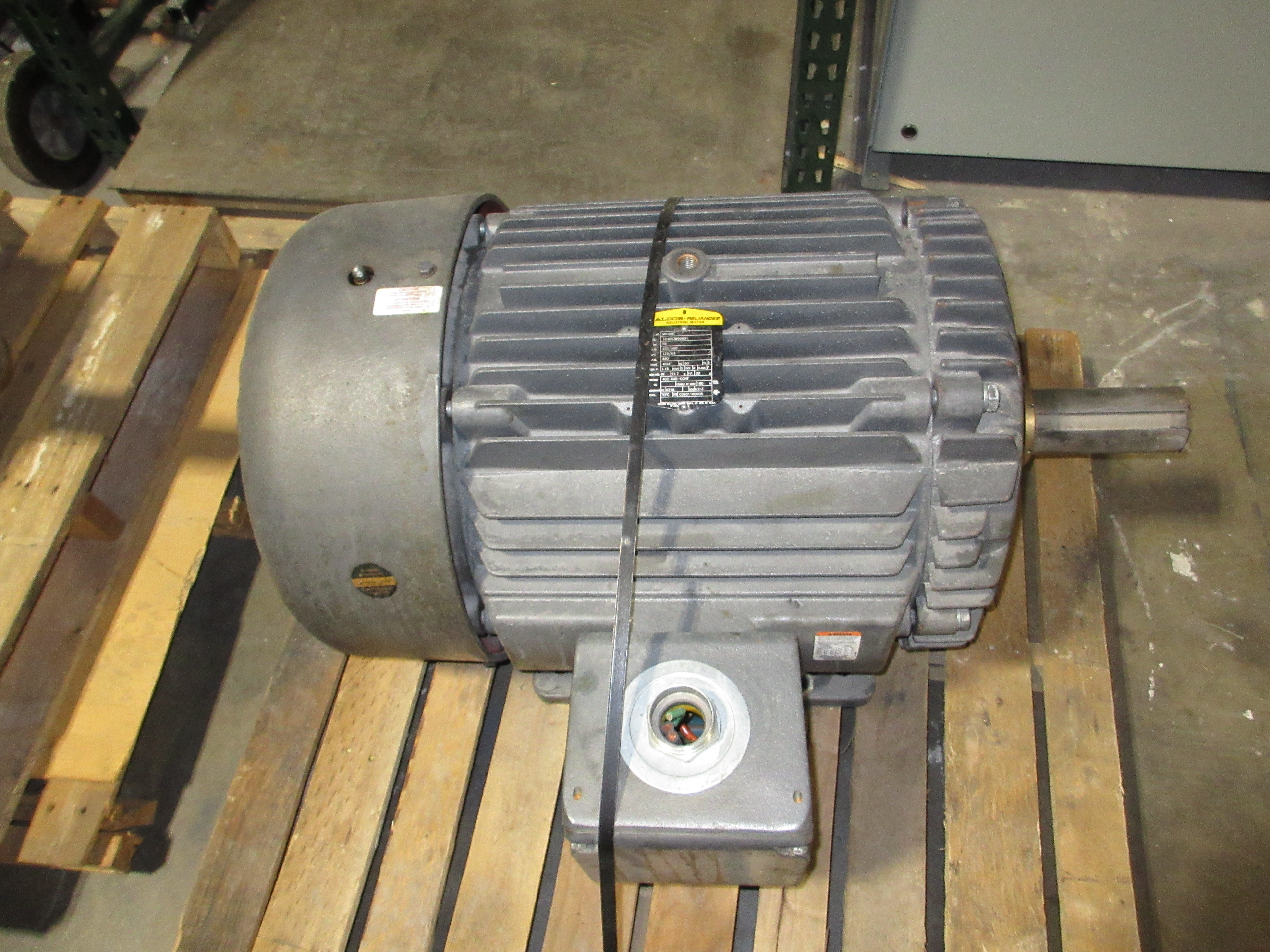 Baldor Motor M4458T 50HP 230/460V 126/63A 900RPM 60Hz 3Ph 404T Frame
