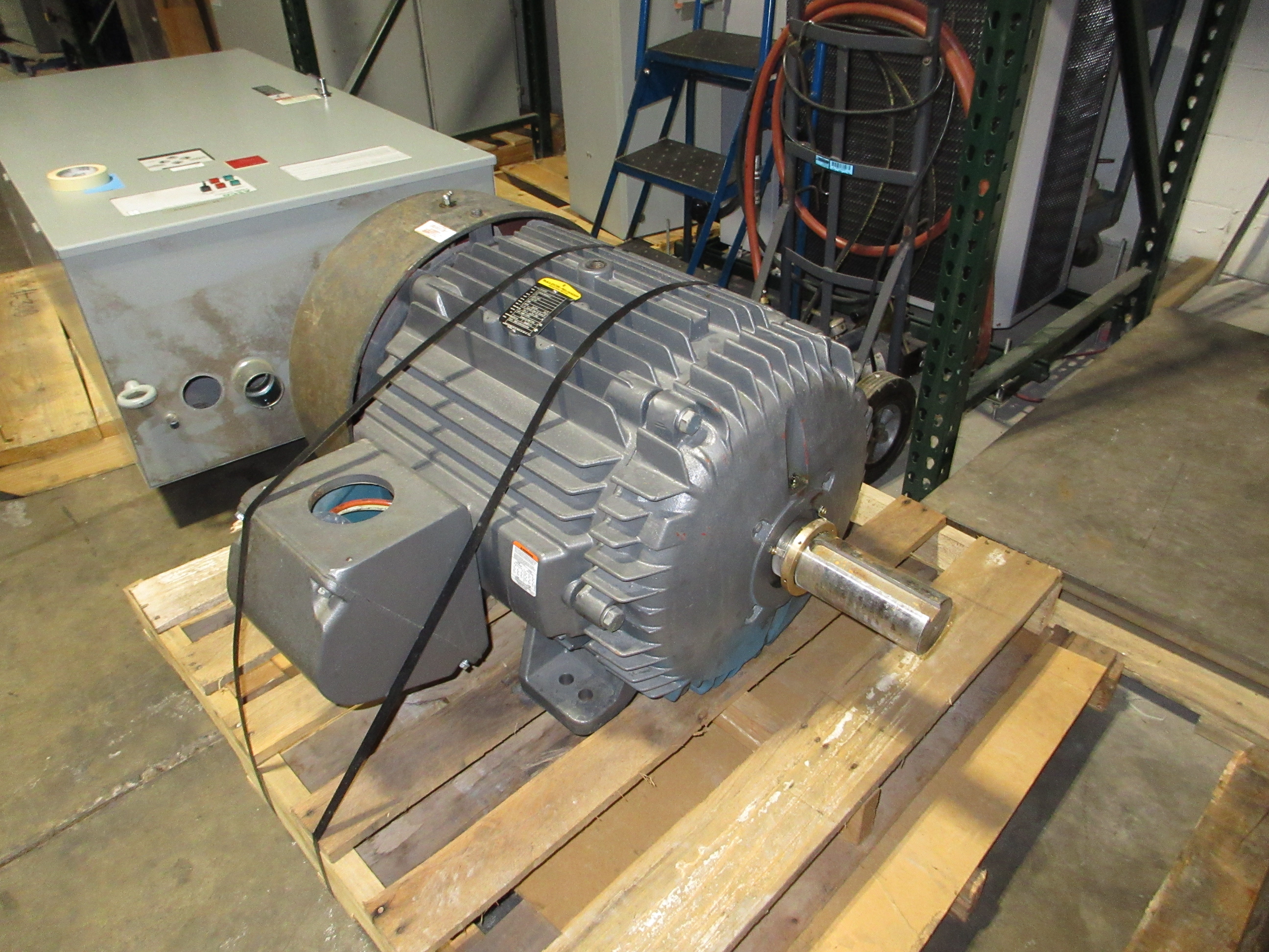 Baldor Motor M4458T 50HP 230/460V 126/63A 900RPM 60Hz 3Ph 404T Frame Used