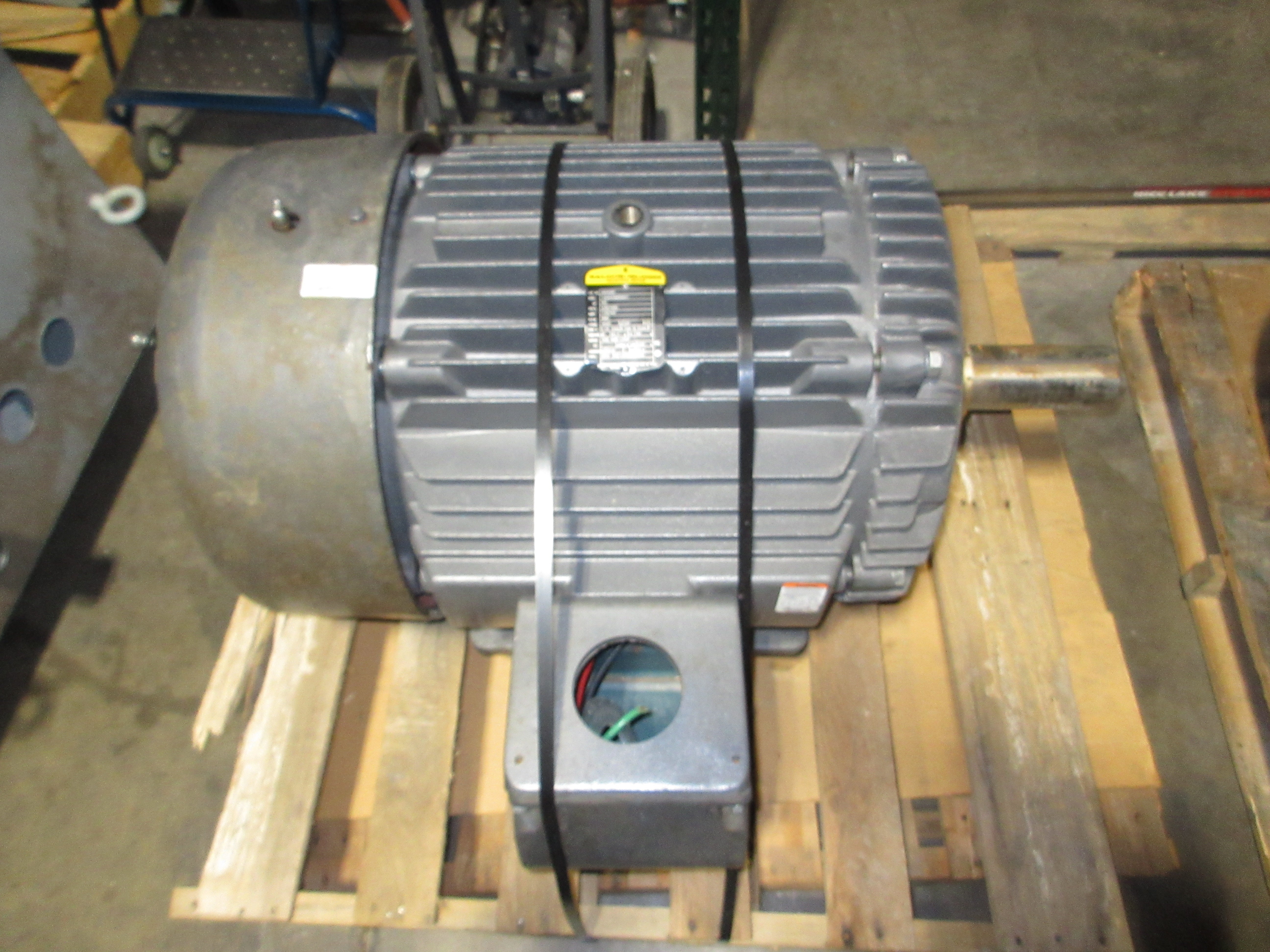 Baldor Motor M4458T 50HP 230/460V 126/63A 900RPM 60Hz 3Ph 404T Frame Used