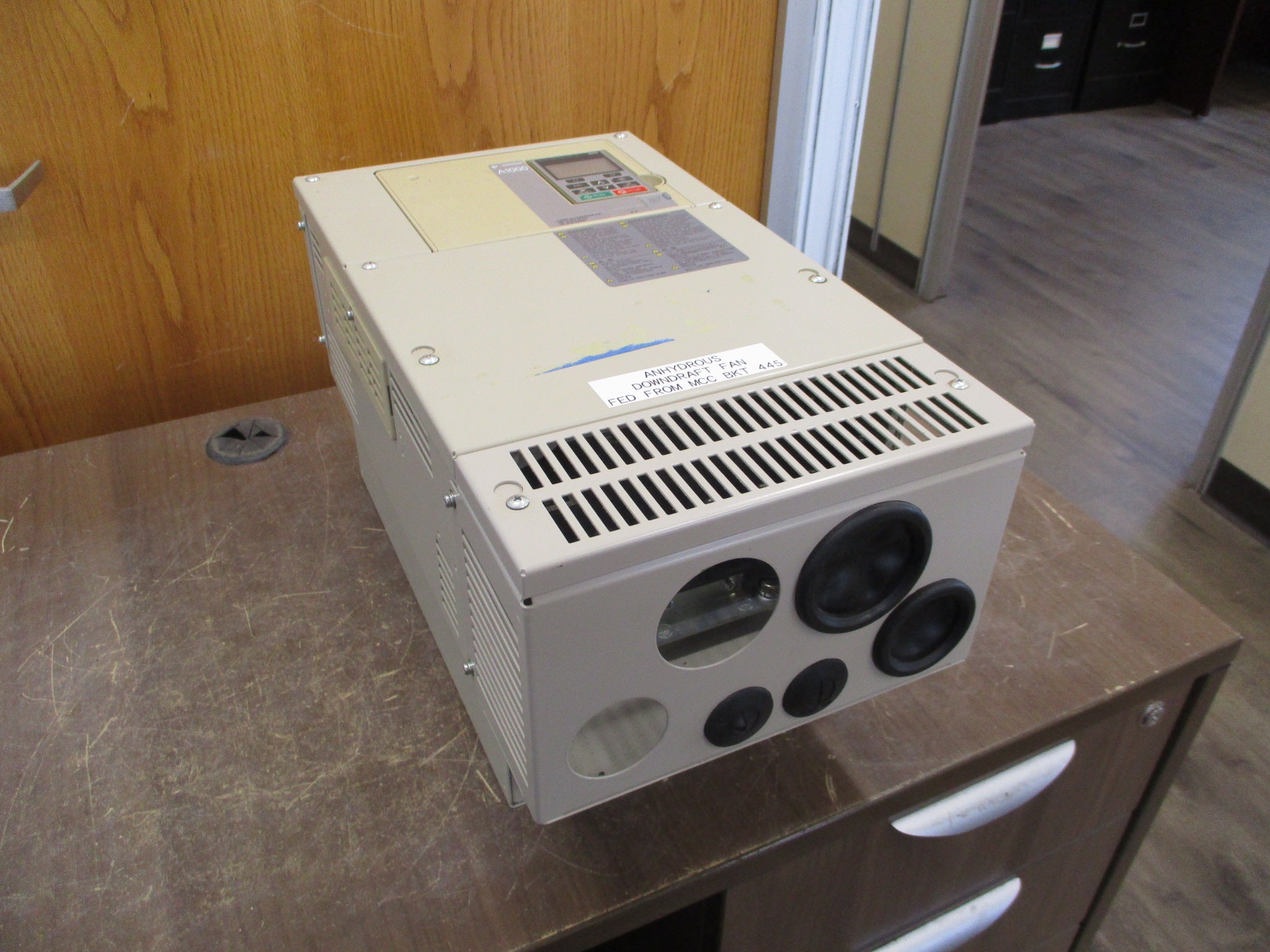 Yaskawa A1000 AC Drive CIMR-AU4A0058FAA 40HP 3Ph w/ Keypad Used