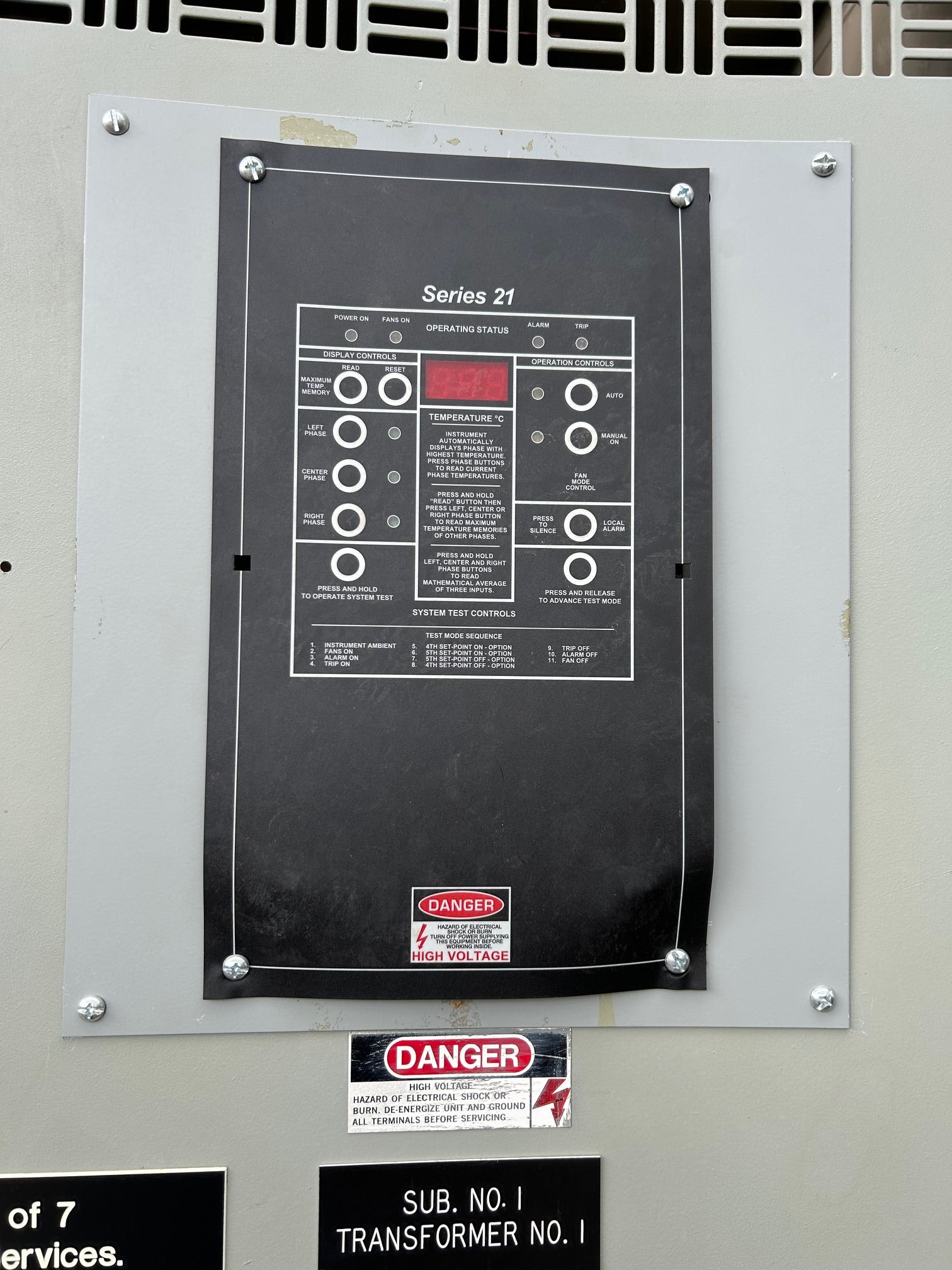 Hammond Transformer 143152 2500/3333KVA 60Hz 3Ph Used