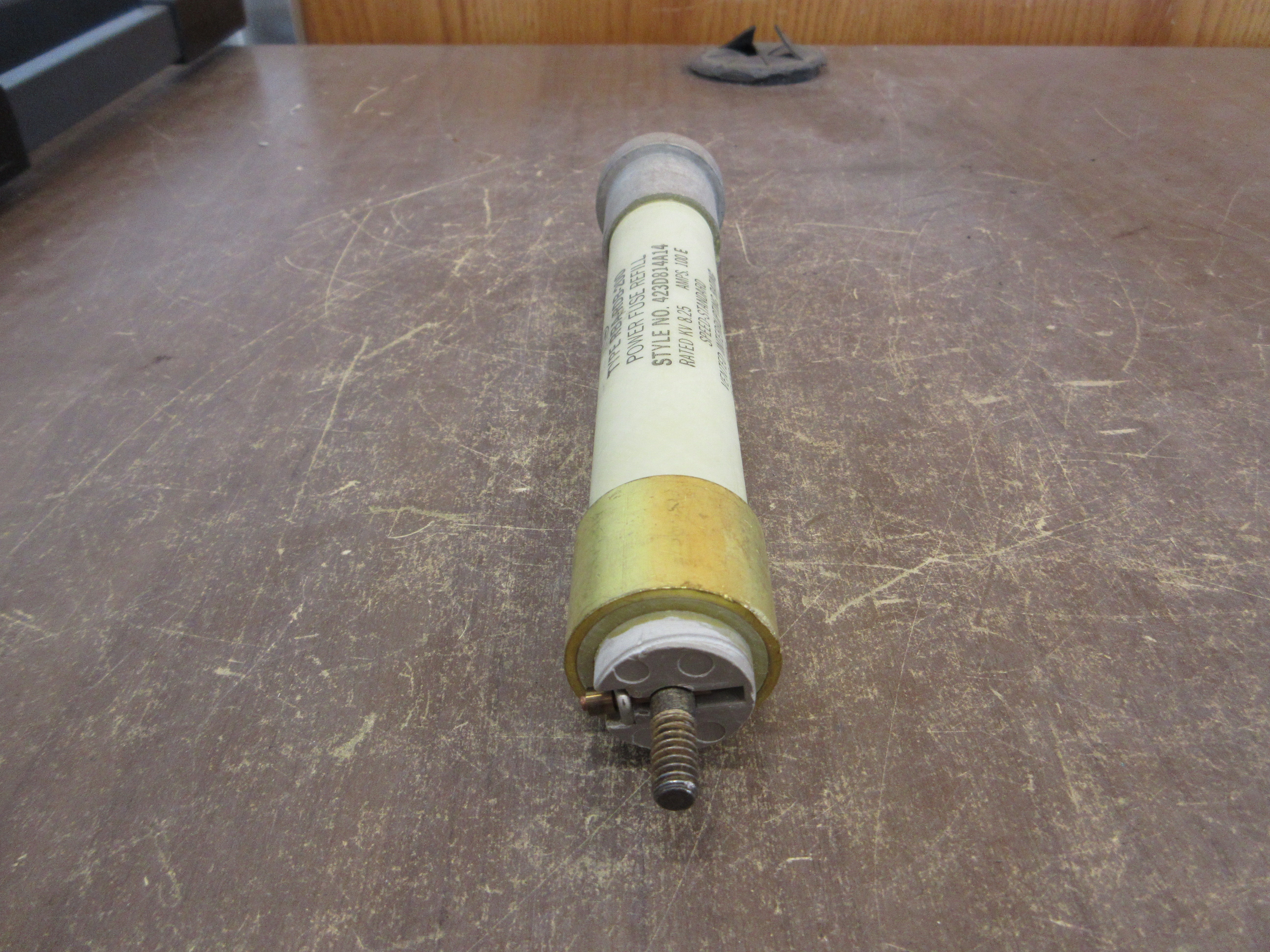 Westinghouse Type RBA-RDB-200 Fuse Refill 423D814A14 100E 14.4kV Used