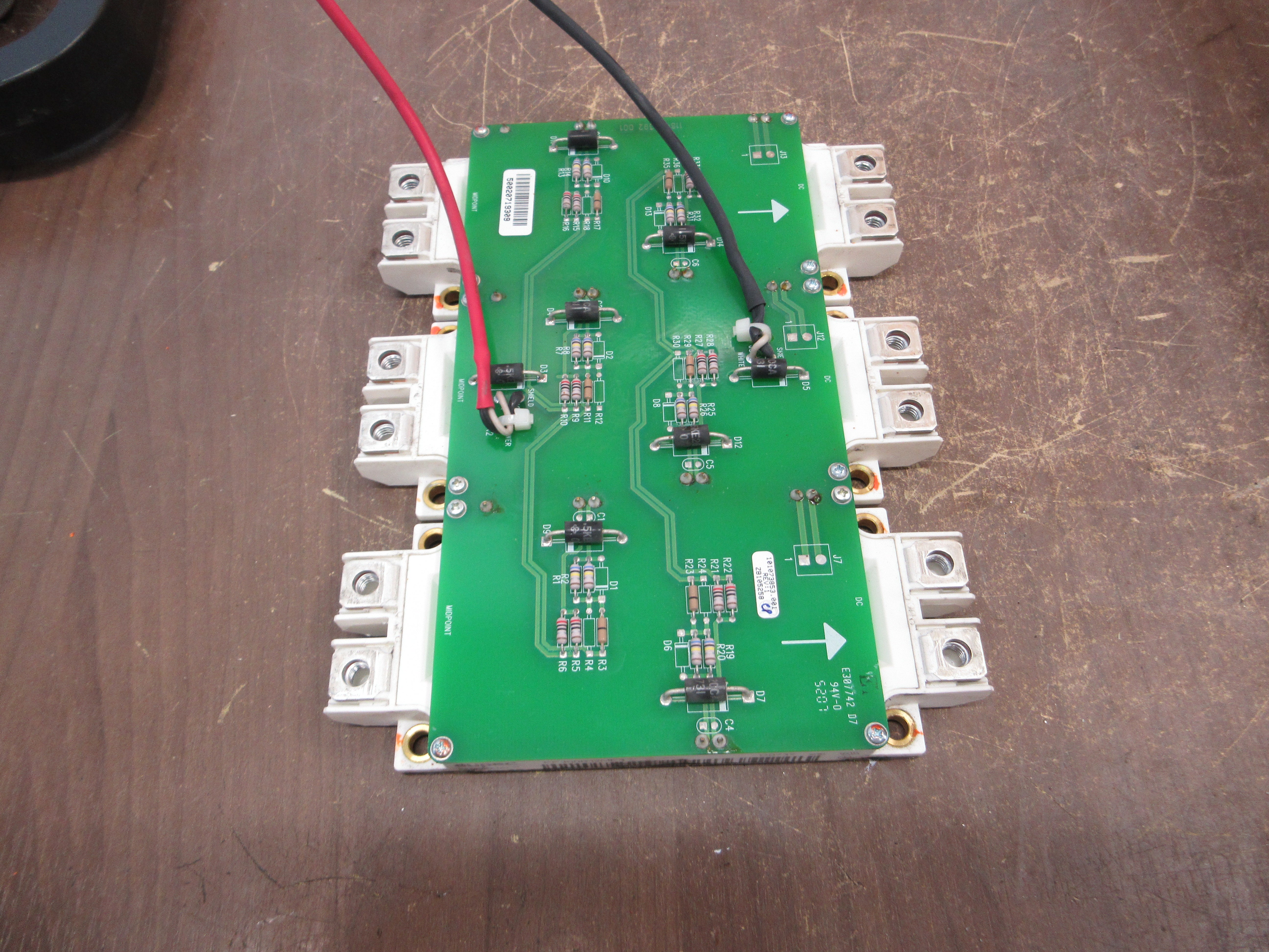 Eupec IGBT Assembly 101073853.001 Rev. 1 (3) FF300R12ME3 Modules Used