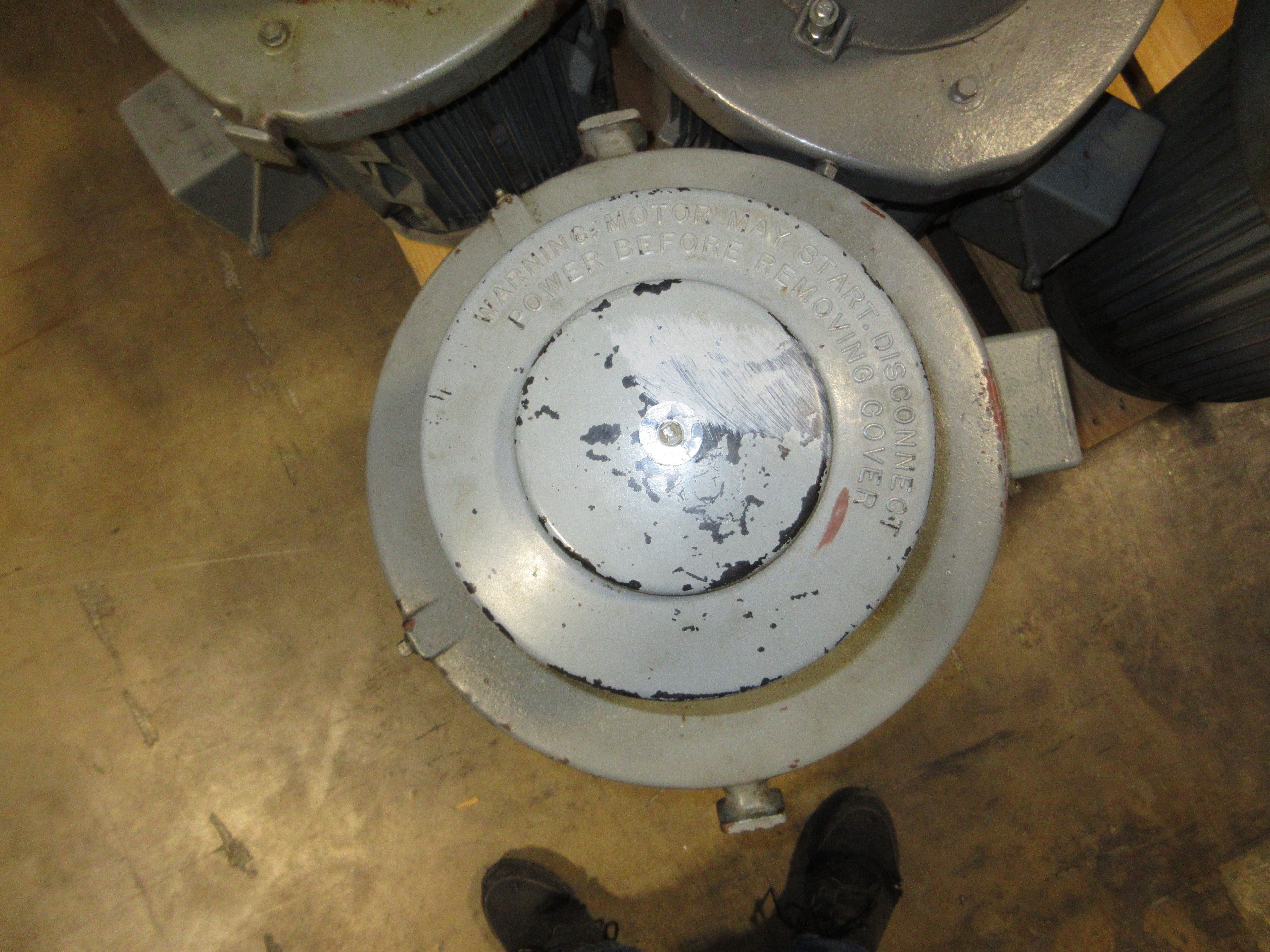 GE Vertical Motor 5K6235XM500B 30HP 1800RPM 230/460V 77/38.5A 3Ph 60Hz Used