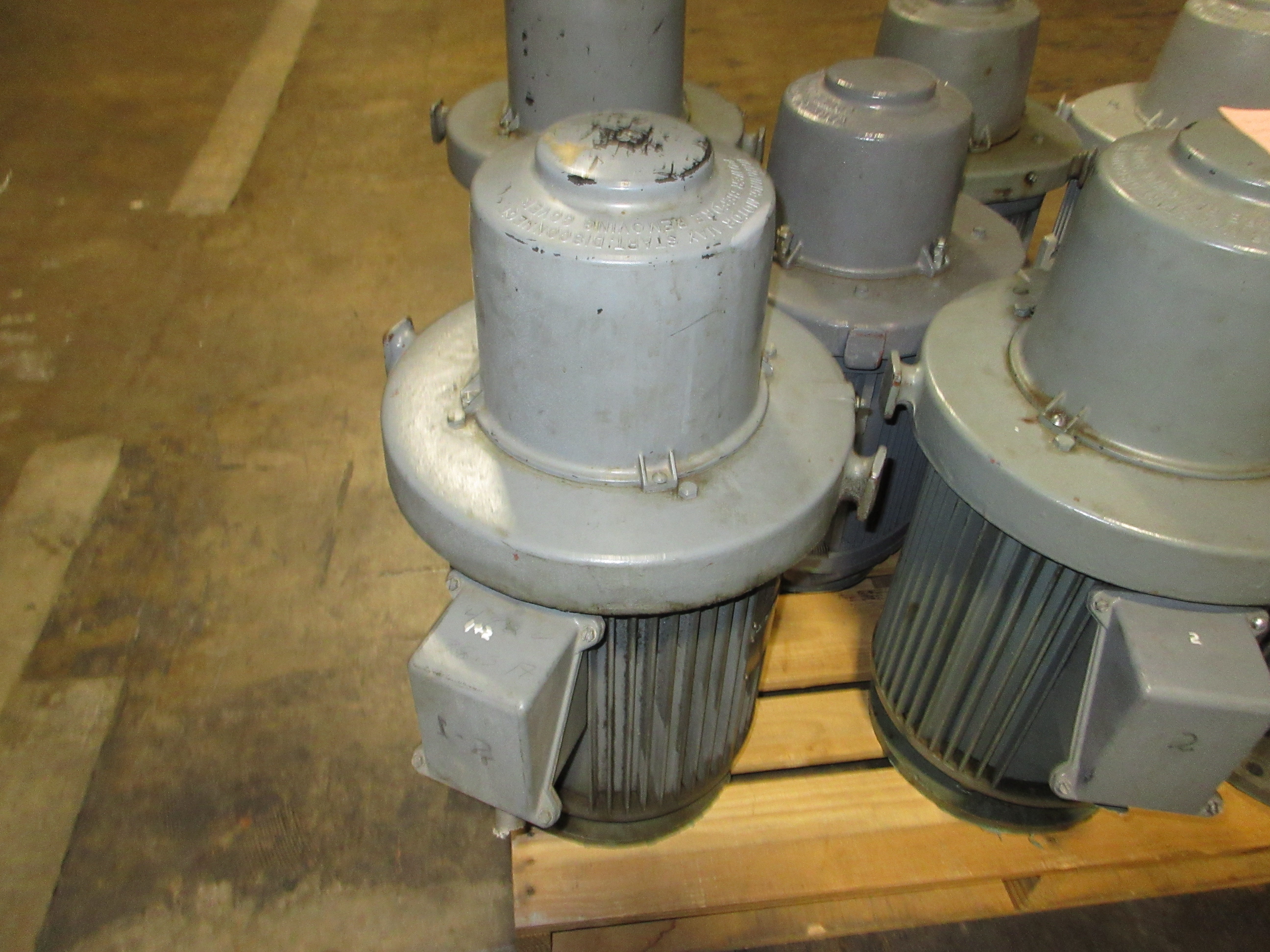 GE Vertical Motor 5K6235XM500B 30HP 1800RPM 230/460V 77/38.5A 3Ph 60Hz Used