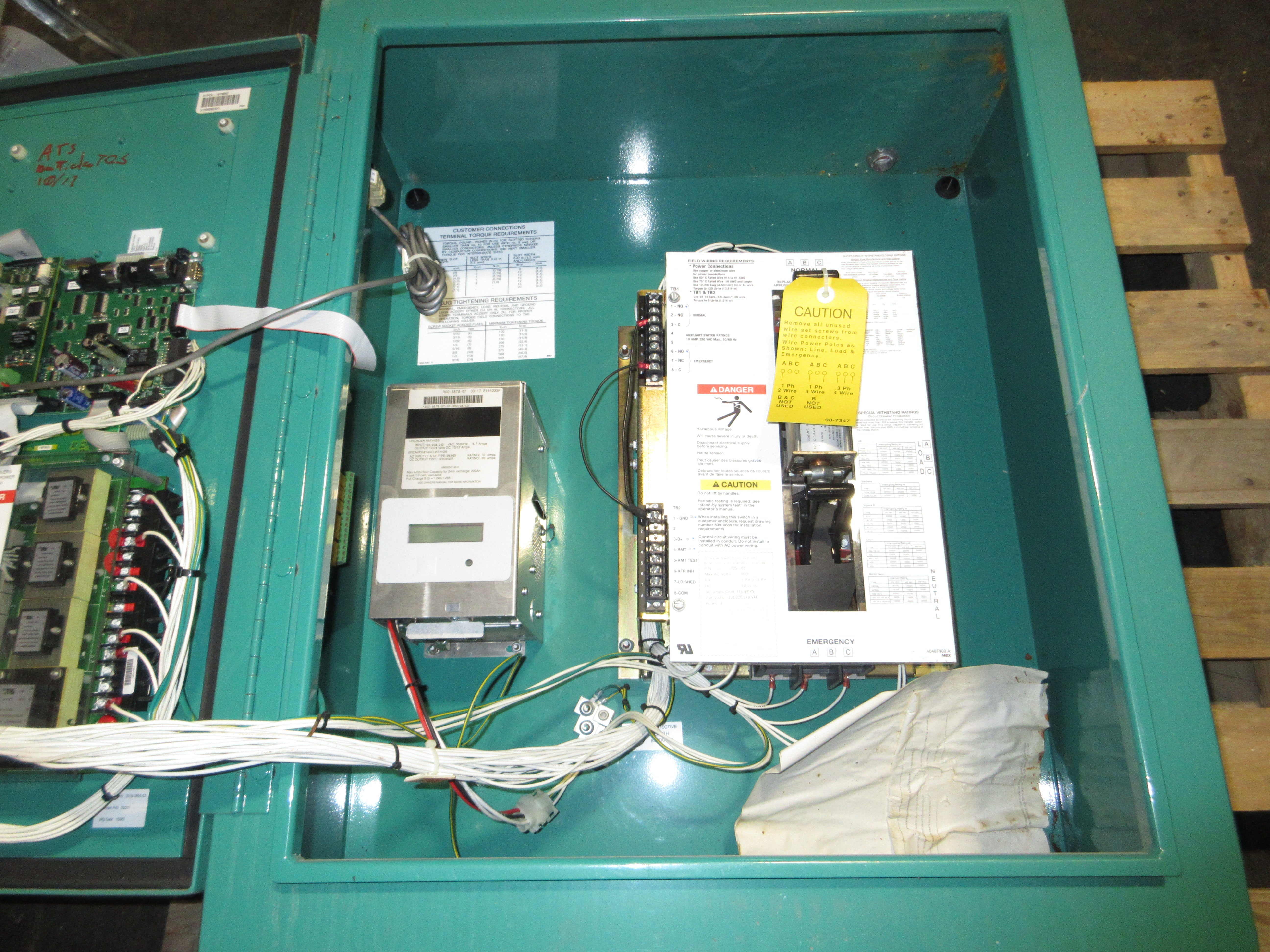 Cummins PowerCommand Automatic Transfer Switch OTPCA-1519852 125A 208V 60Hz 3P