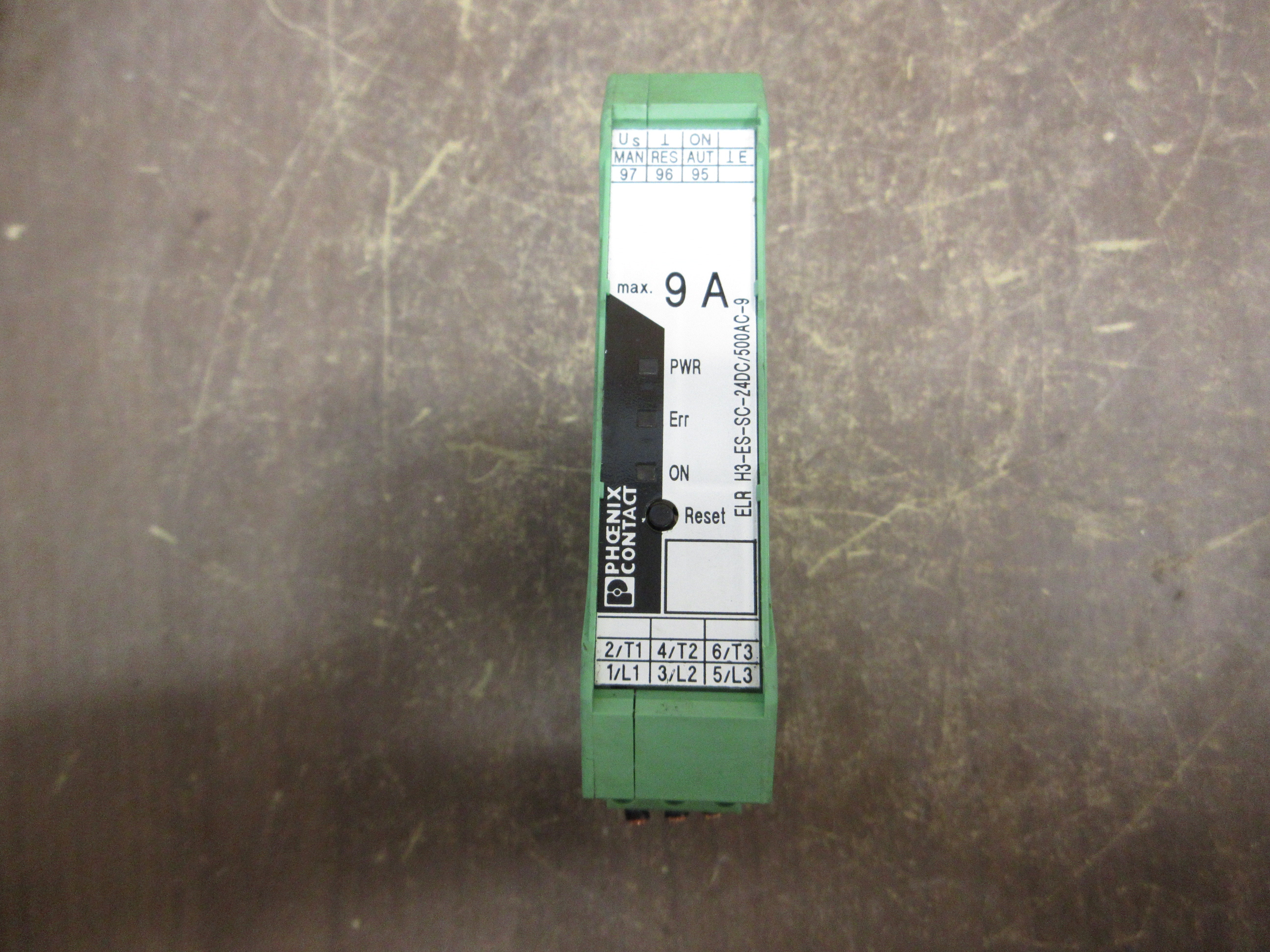 Phoenix Contact Hybrid Starter 2900554 ELR H3-ES-SC-24DC/500 AC-9 Used