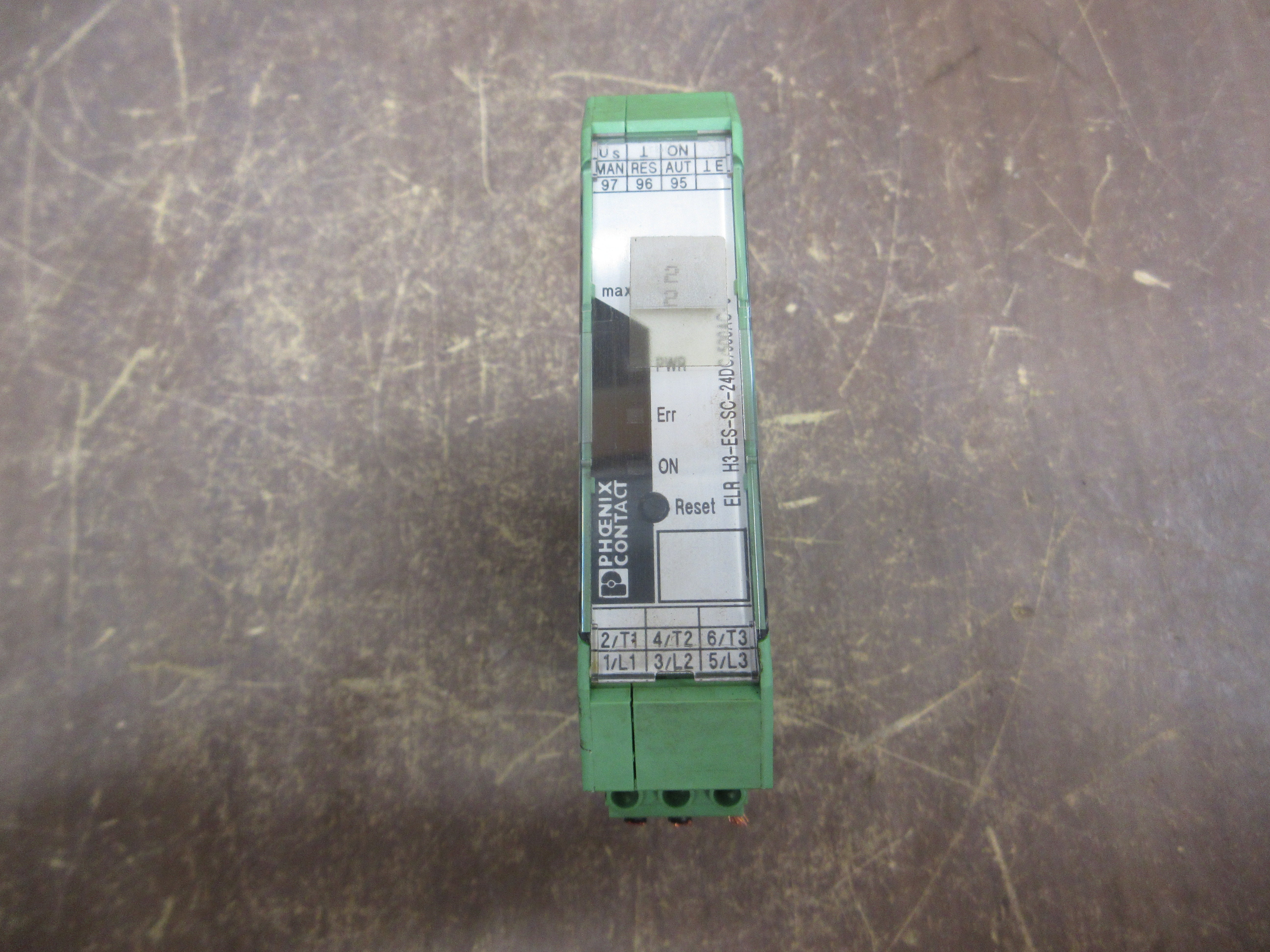 Phoenix Contact Hybrid Starter 2900554 ELR H3-ES-SC-24DC/500AC-9 Used