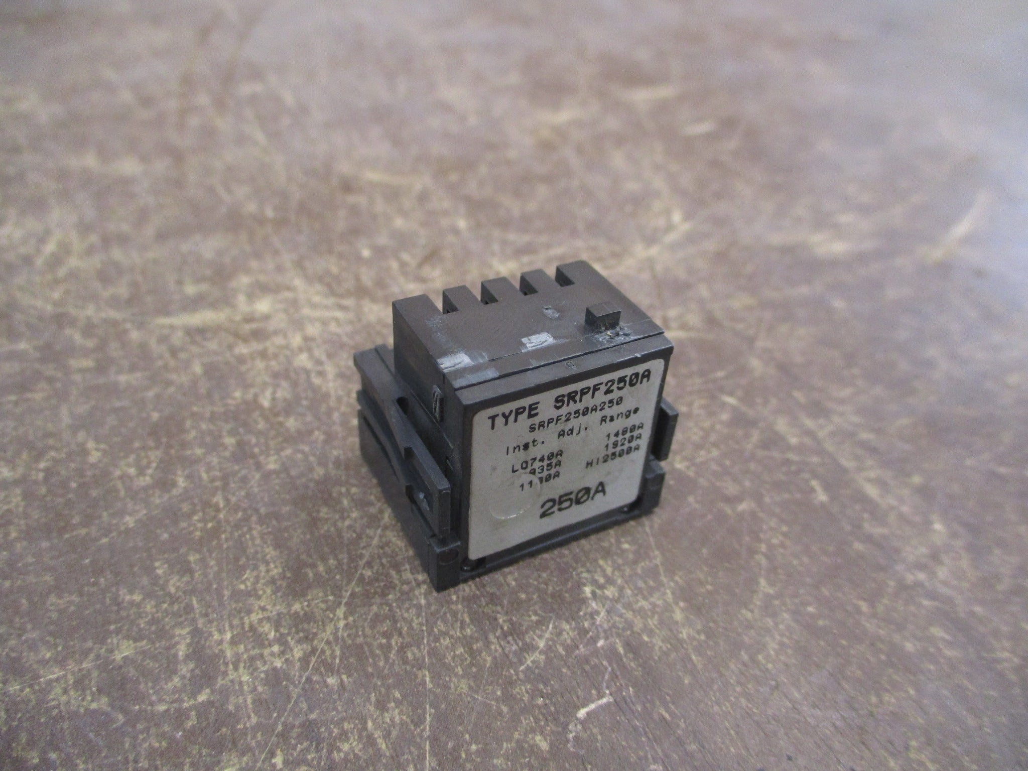 GE Spectra Rating Plug SRPF250A250 250A Used