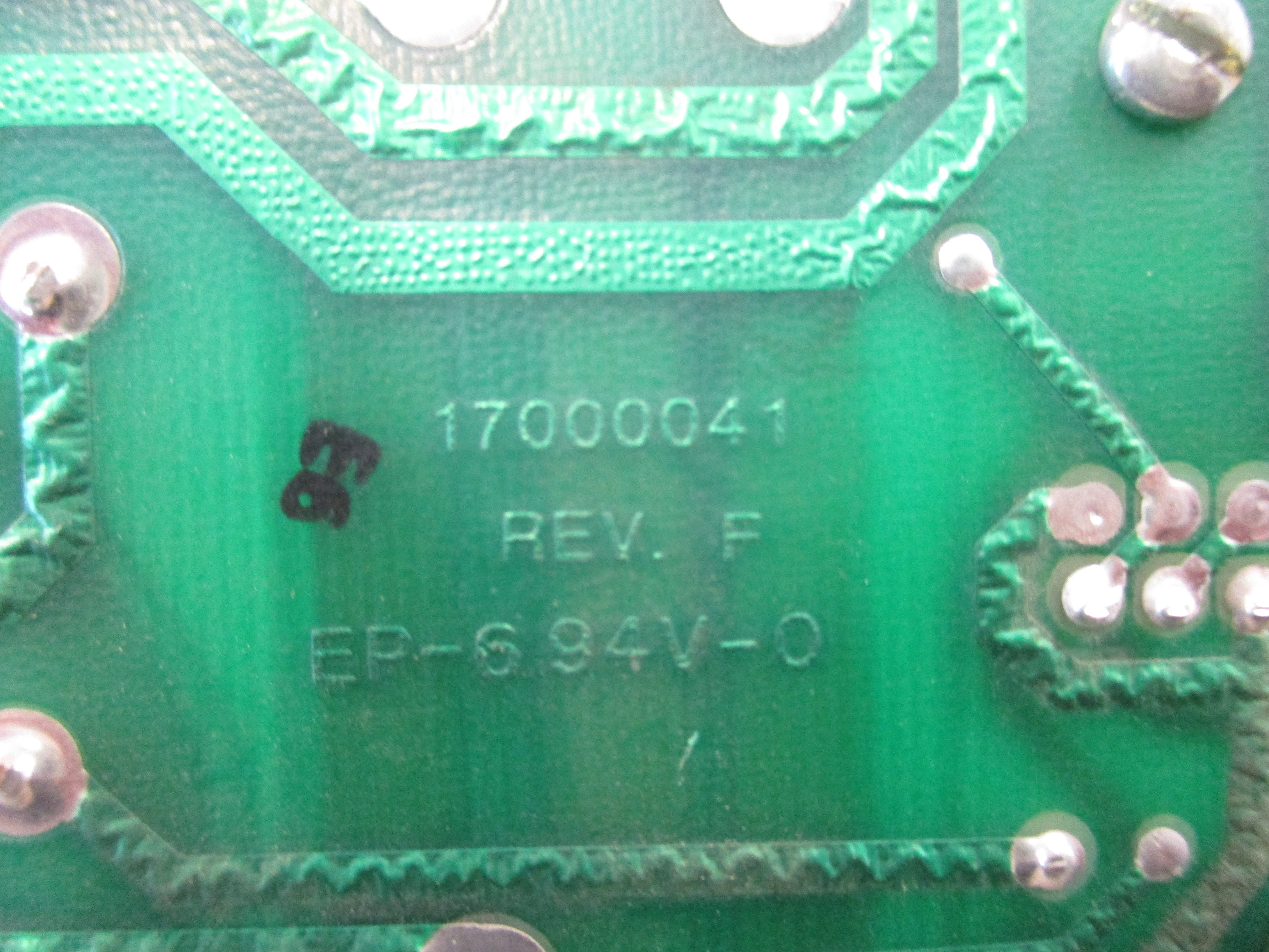 FCI PS-6 Power supply Board 17000041 Rev. F Used