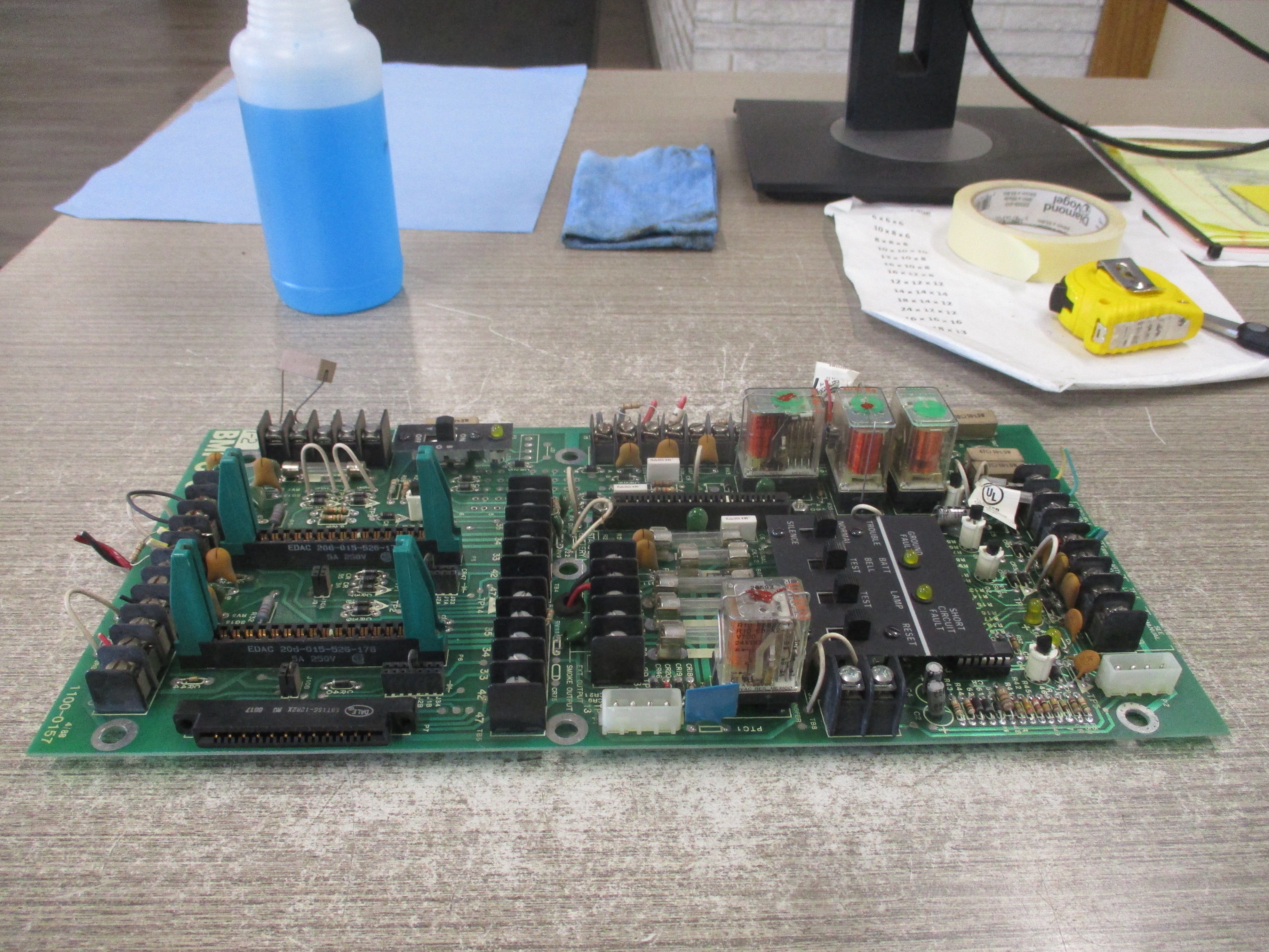 Fire Control Instruments BMFC-6 Main Board 1100-0157 Used