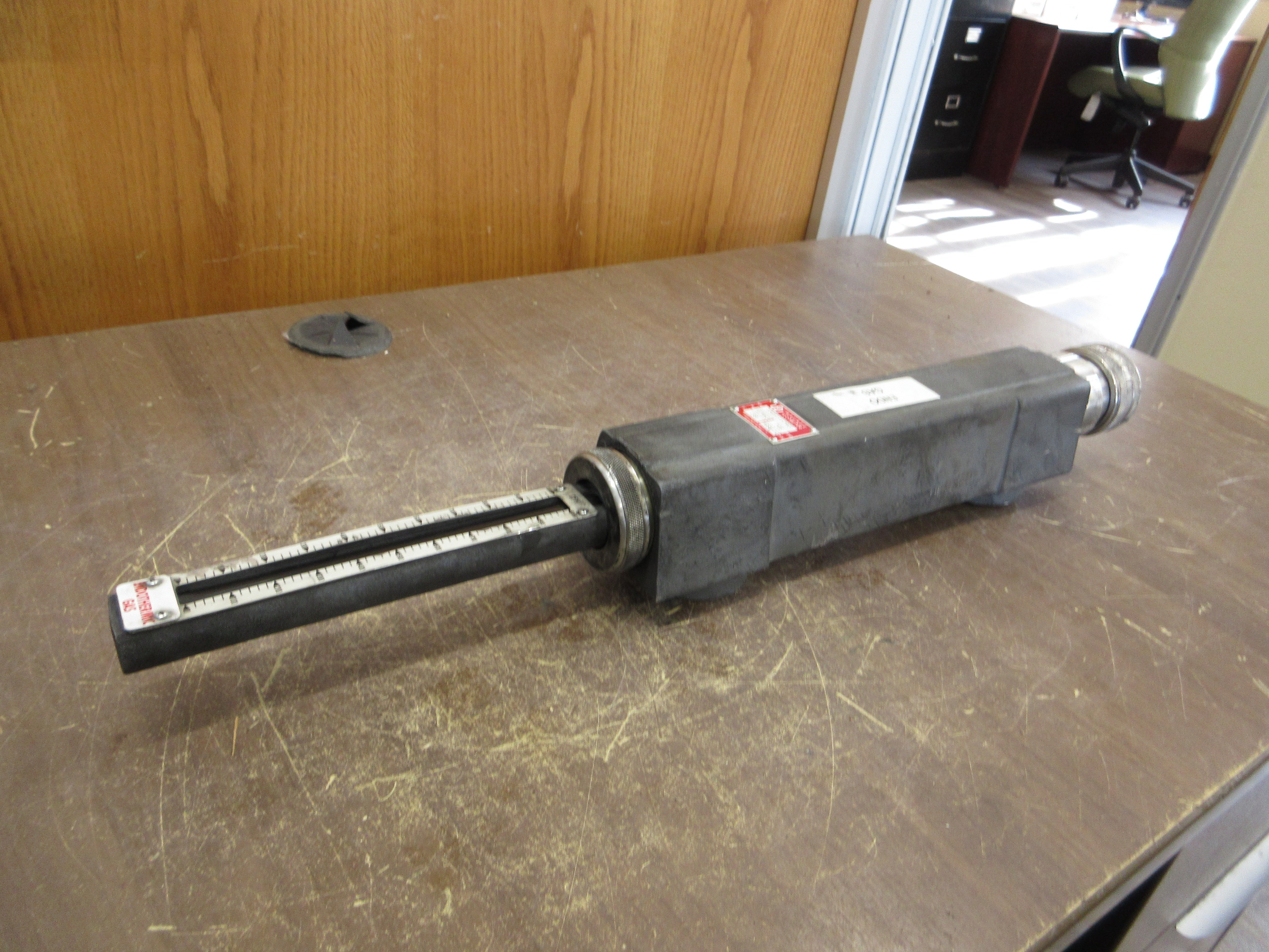 Waukee Endothermic Gas Flo-Meter MSV-10 SG: 0.59 PR: 18" WCG Temp: 70°F Used